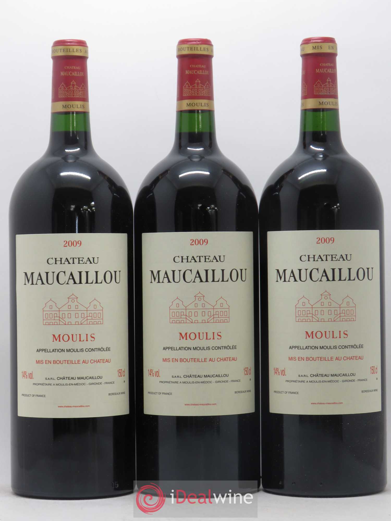 Château Maucaillou 2009 - Lot de 6 magnums - 1