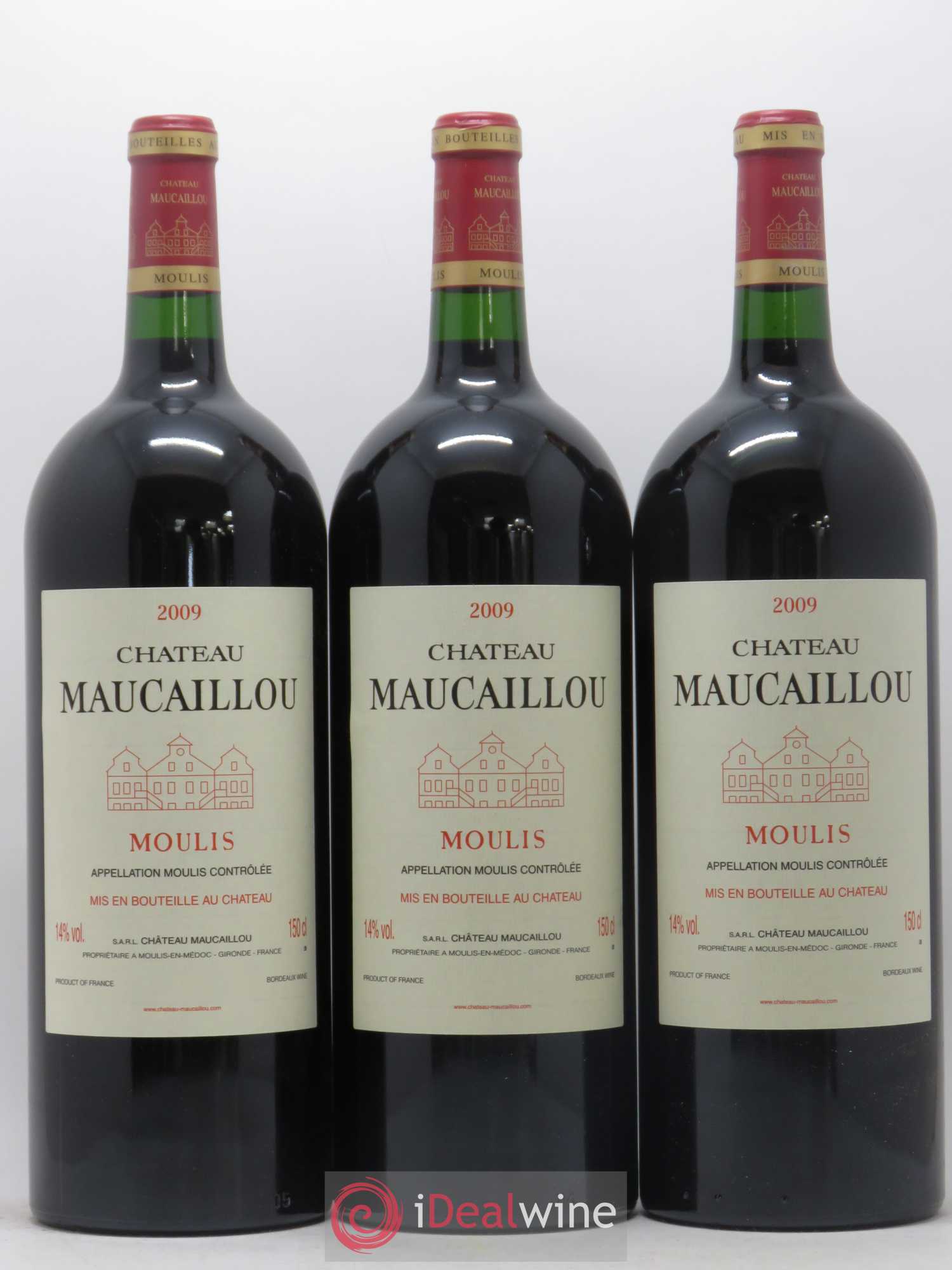 Château Maucaillou 2009 - Lot de 6 magnums - 2