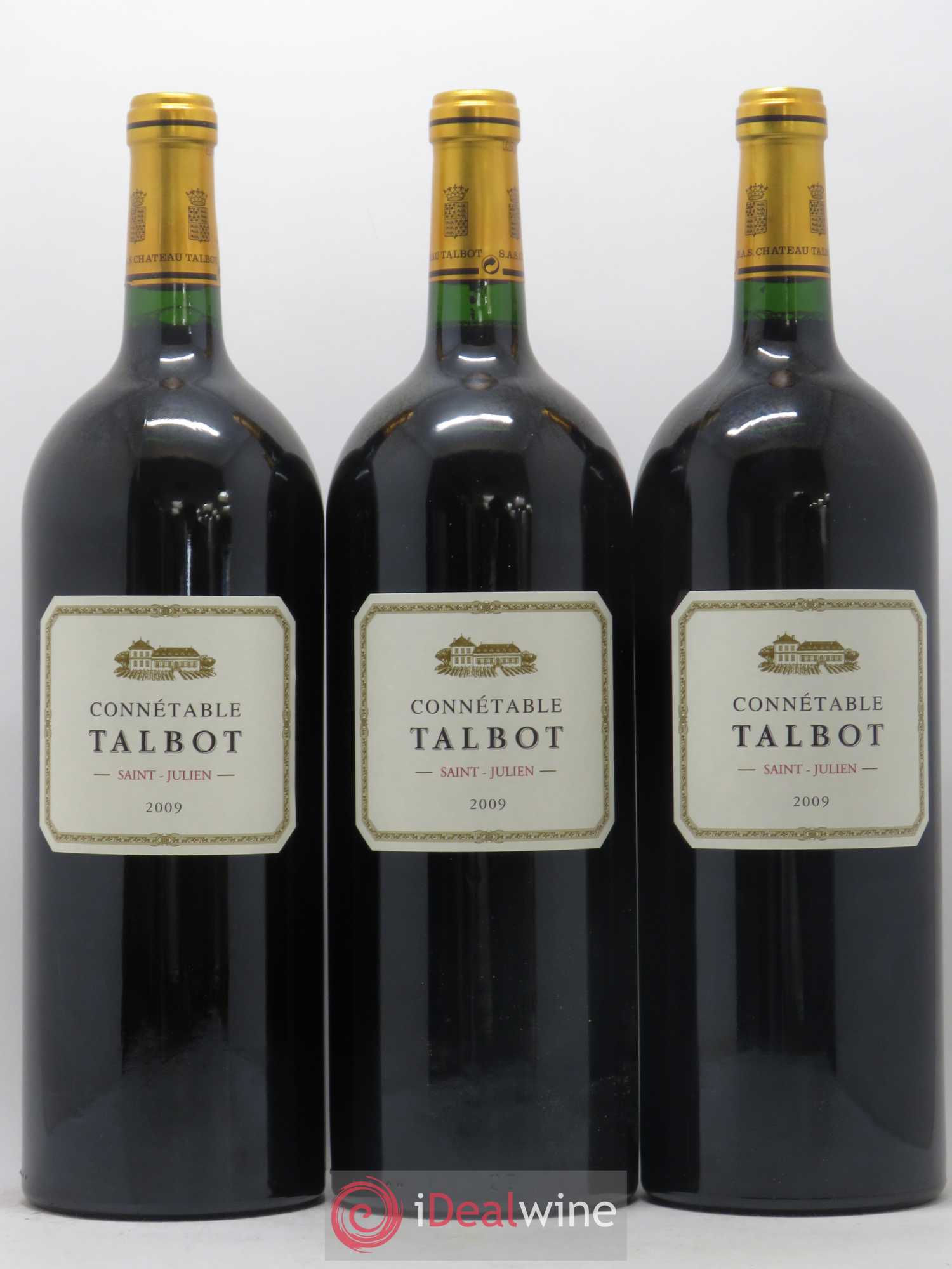 Connétable de Talbot Second Vin 2009 - Lot de 6 magnums - 1
