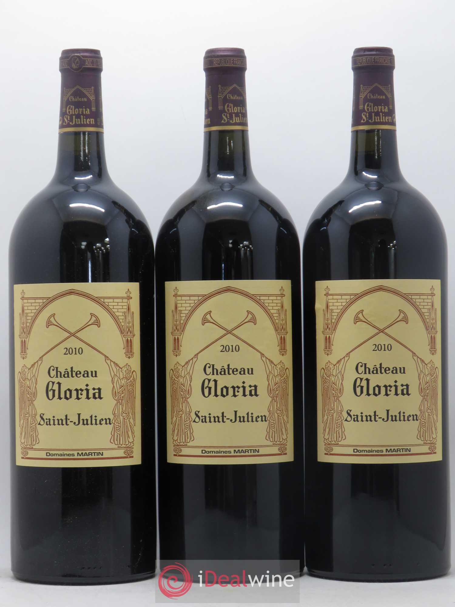Château Gloria 2010 - Lot de 6 magnums - 1