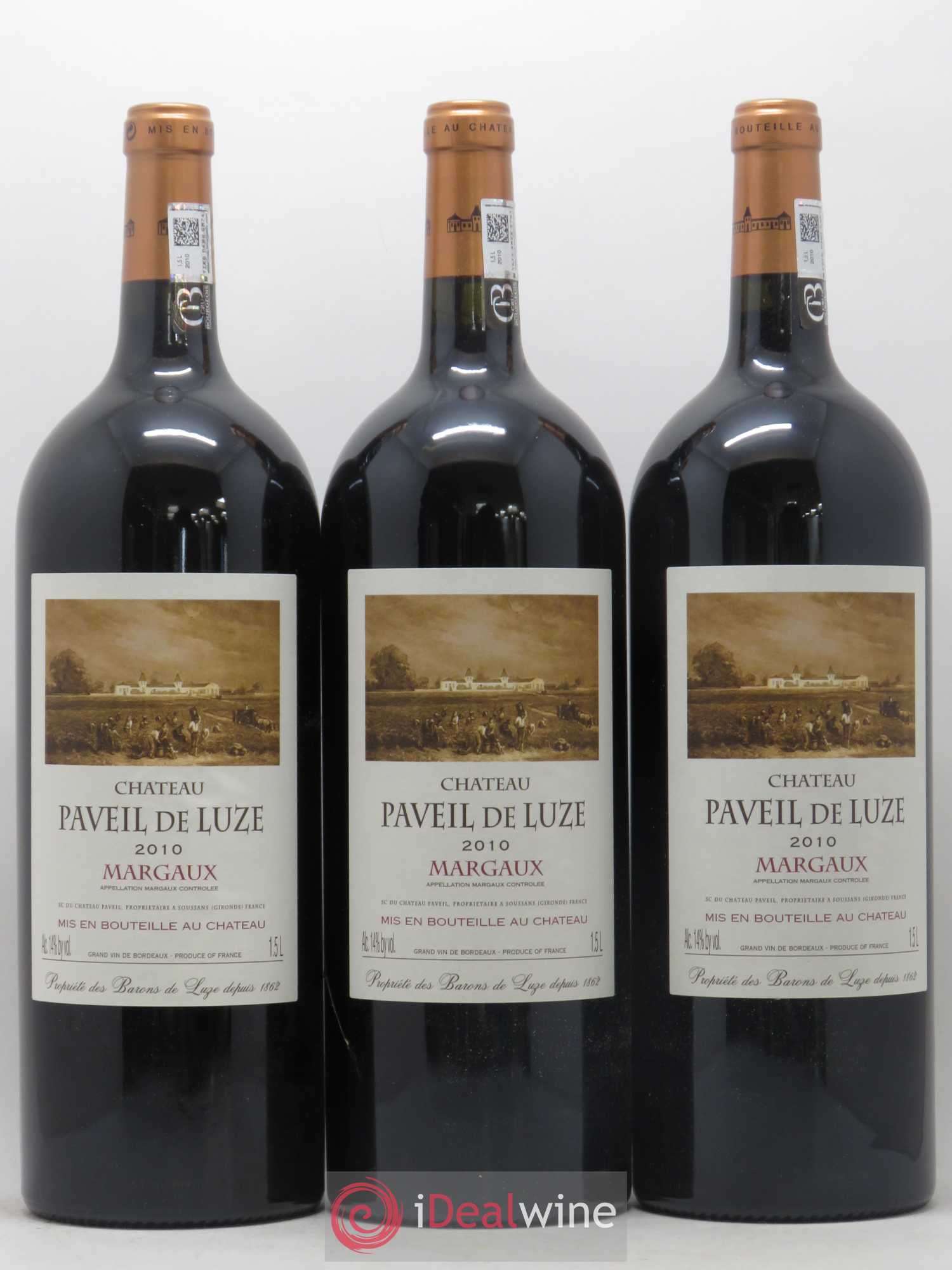 Château Paveil de Luze Cru Bourgeois 2010 - Lot de 6 magnums - 1