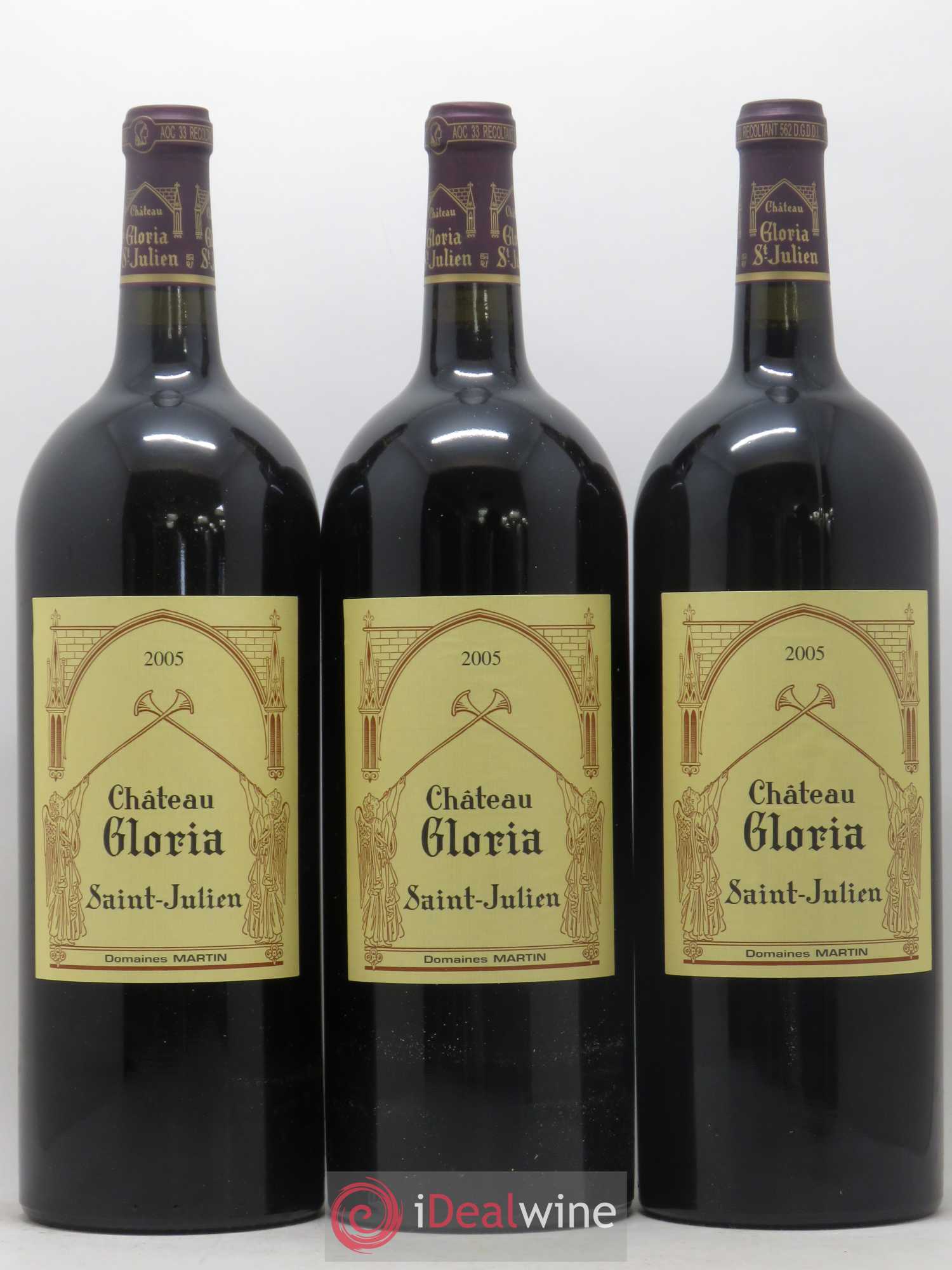 Château Gloria 2005 - Lot de 6 magnums - 1