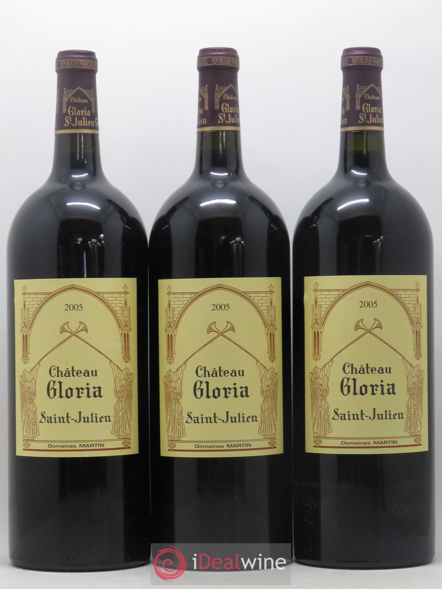 Château Gloria 2005 - Lot de 6 magnums - 2