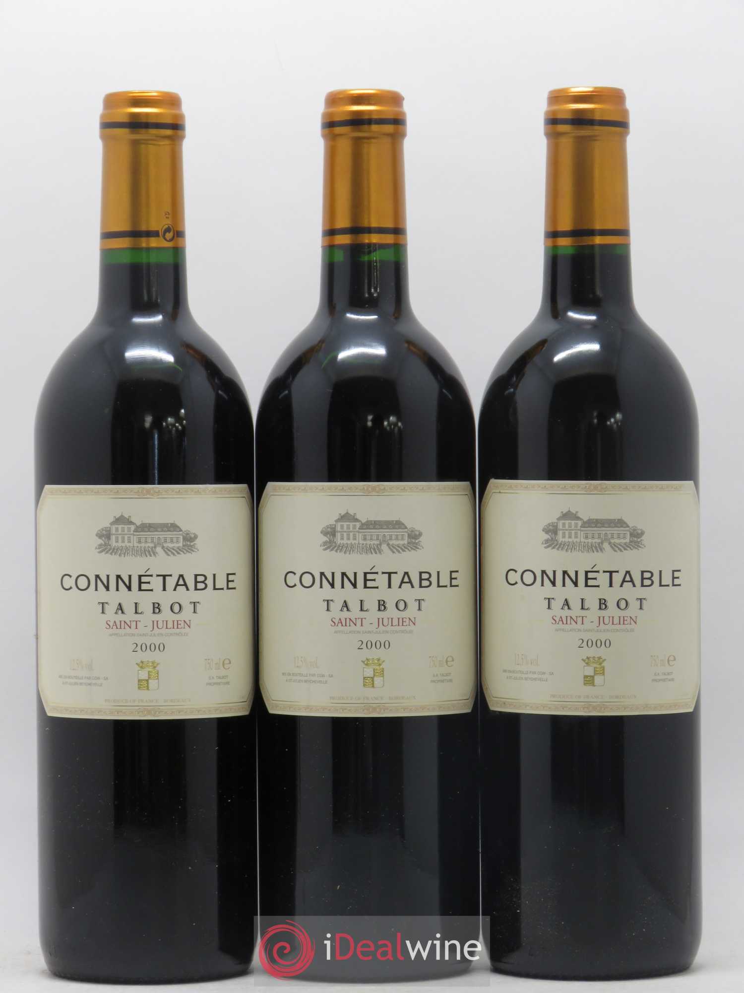 Connétable de Talbot Second Vin 2000 - Lot de 6 bouteilles - 2