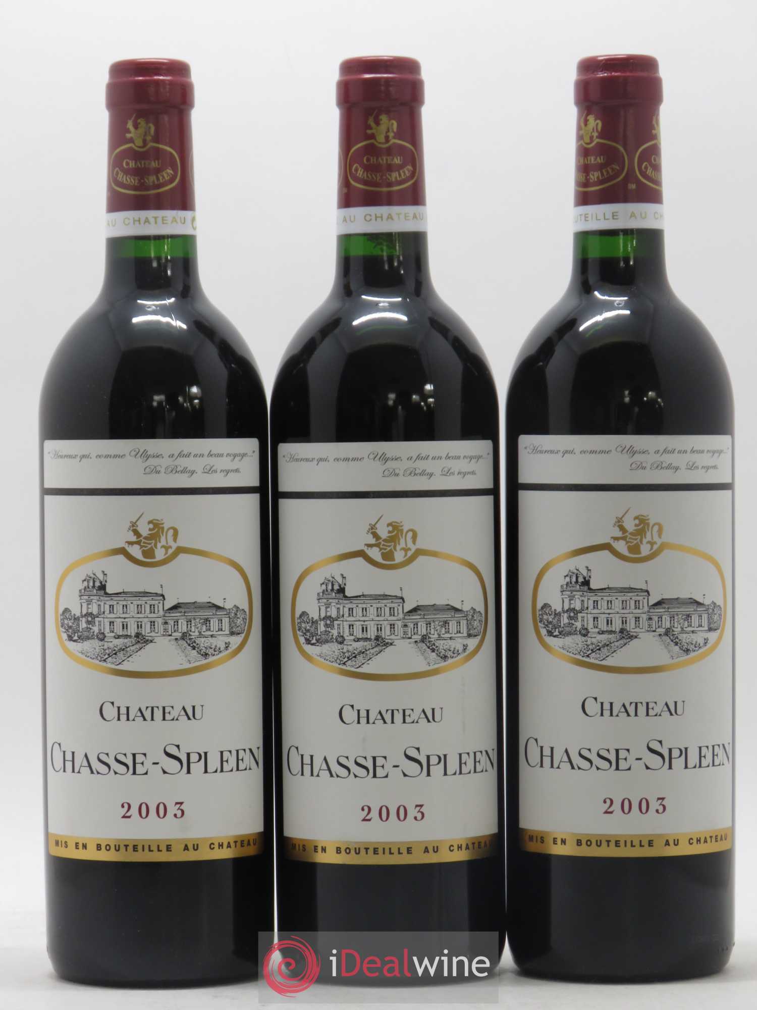 Château Chasse Spleen 2003 - Lot de 12 bouteilles - 4