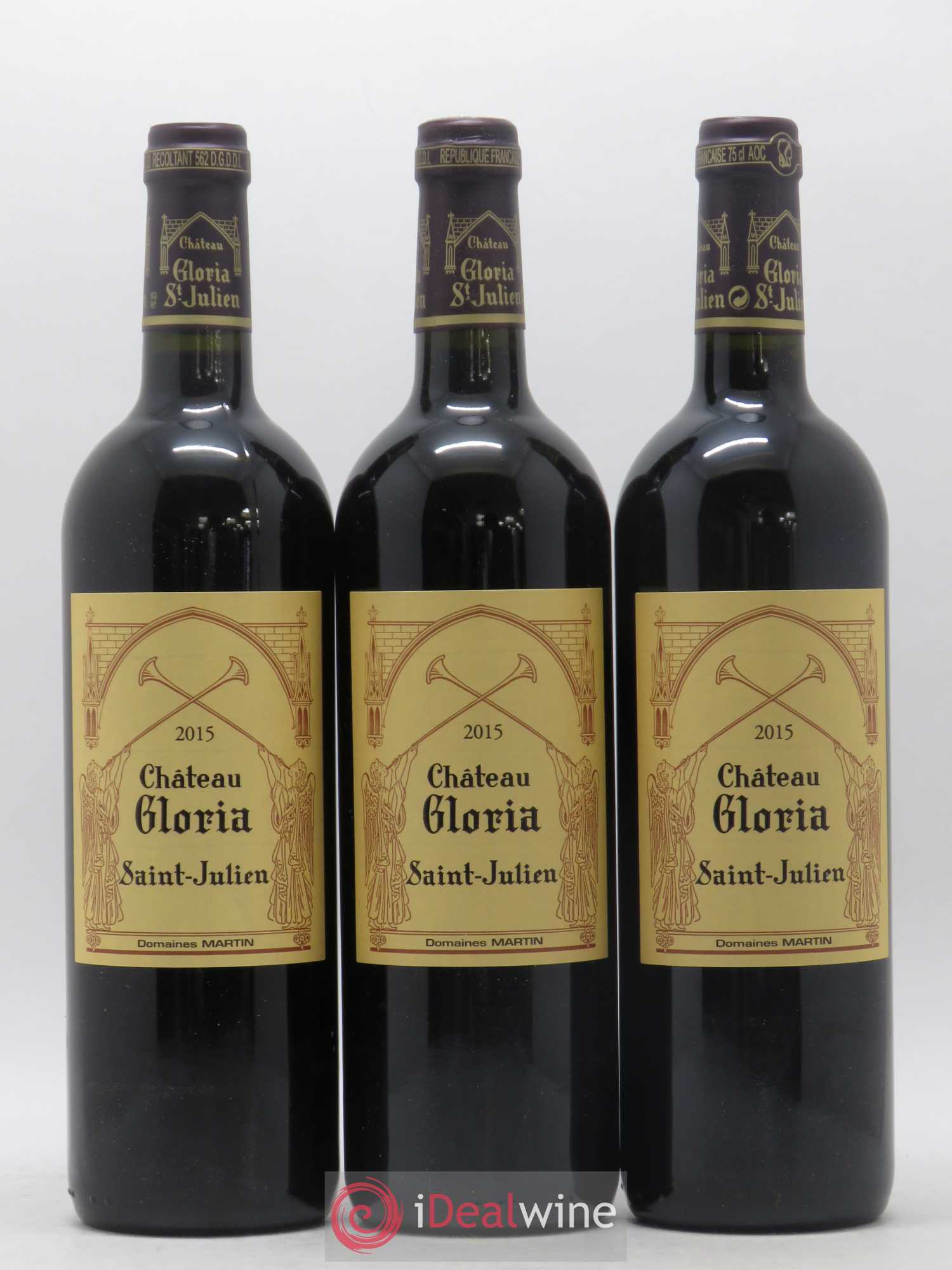Château Gloria 2015 - Lot de 6 bouteilles - 1