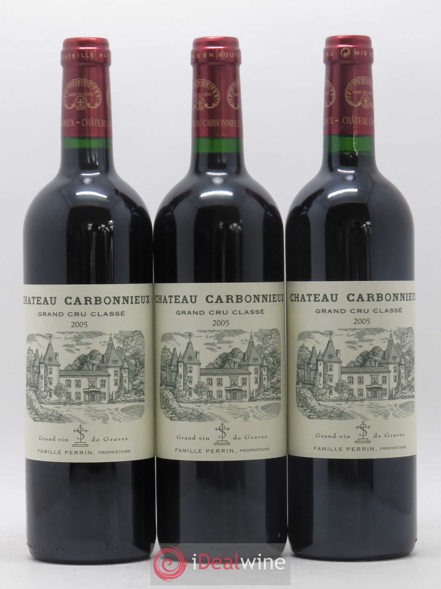 Château Carbonnieux Cru Classé de Graves 2005 - Lot de 12 bouteilles - 2