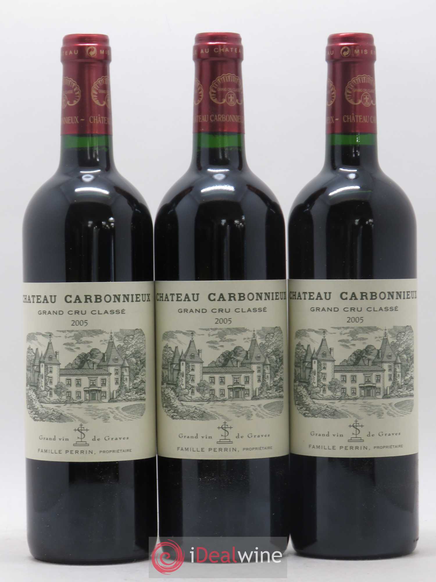 Château Carbonnieux Cru Classé de Graves 2005 - Lot de 12 bouteilles - 3