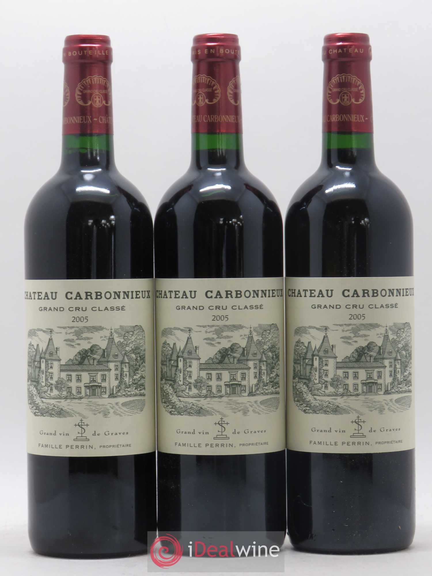 Château Carbonnieux Cru Classé de Graves 2005 - Lot de 12 bouteilles - 4