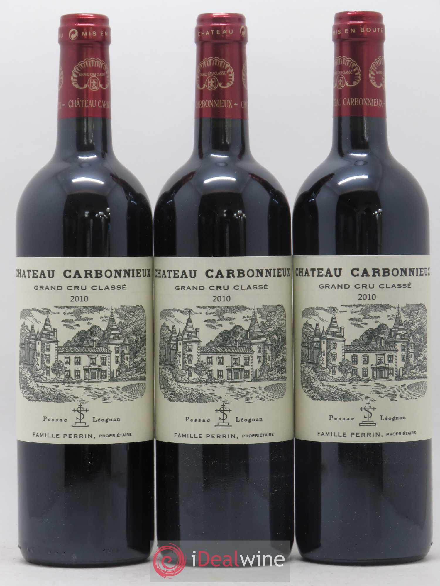 Château Carbonnieux Cru Classé de Graves 2010 - Lotto di 12 bottiglie - 4