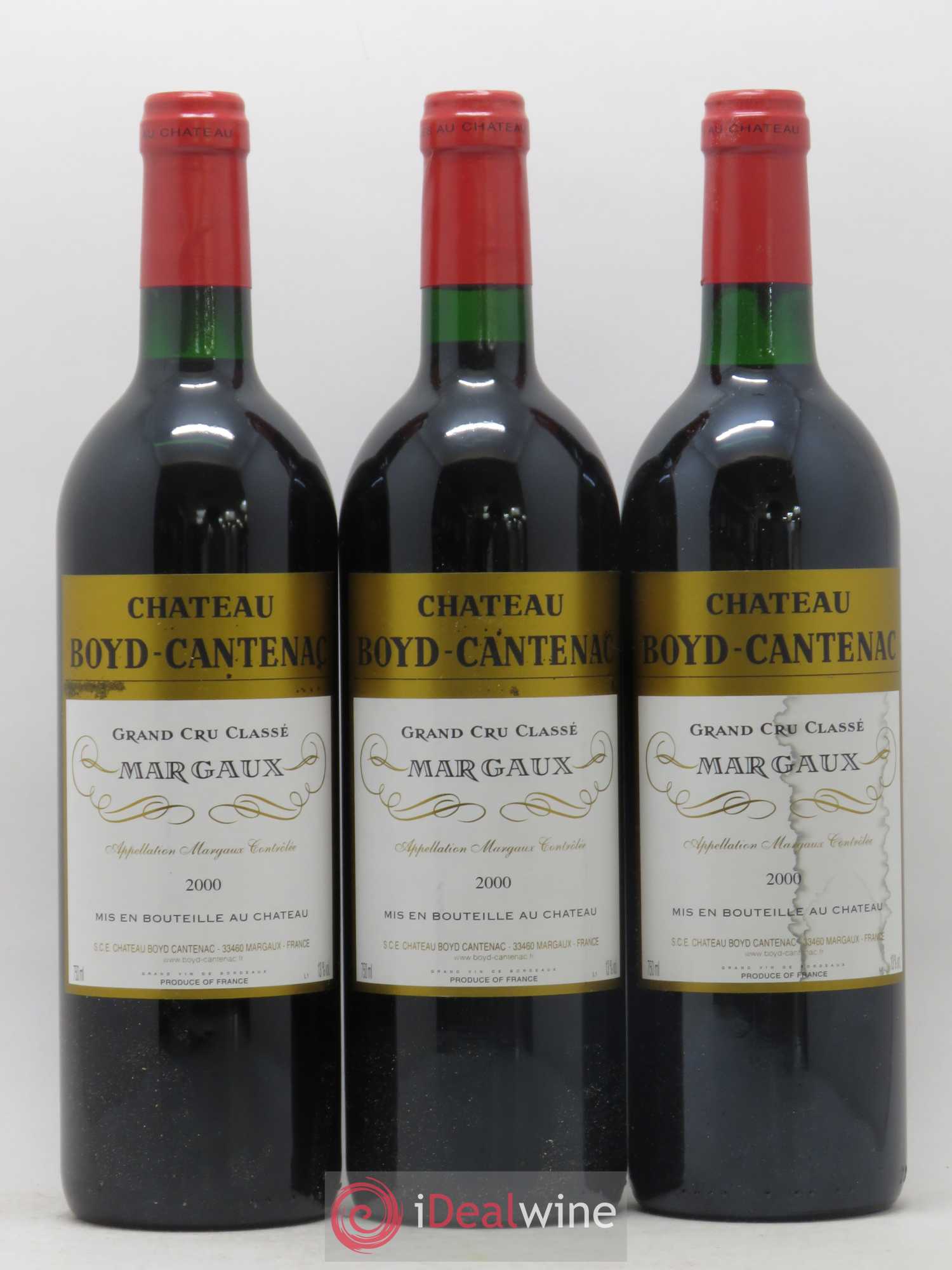 Château Boyd Cantenac 3ème Grand Cru Classé 2000 - Lot de 12 bouteilles - 2