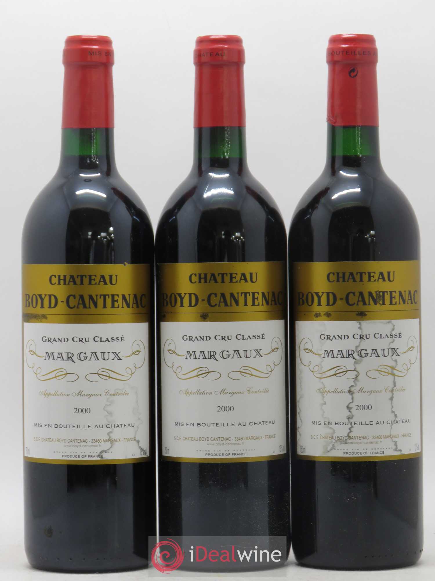 Château Boyd Cantenac 3ème Grand Cru Classé 2000 - Lot de 12 bouteilles - 4
