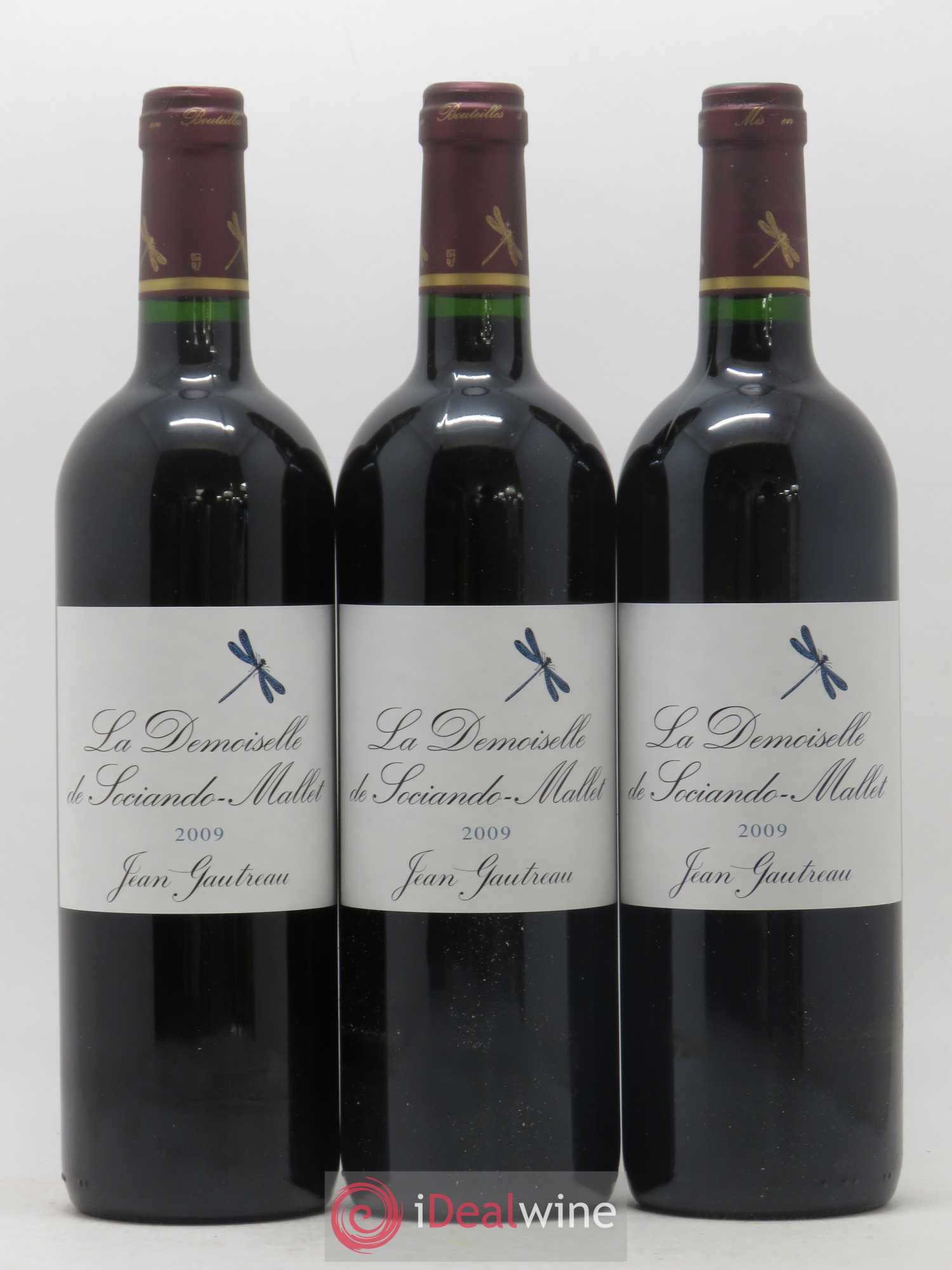 Demoiselle de Sociando Mallet Second Vin 2009 - Lot de 6 bouteilles - 1