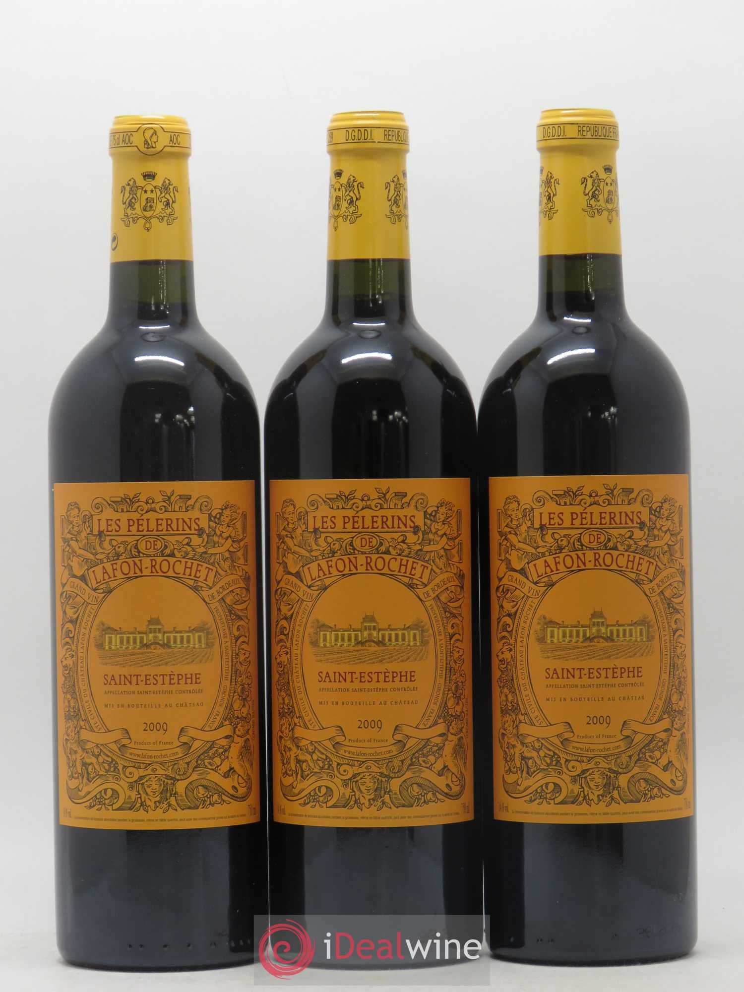Les Pélerins de Lafon-Rochet Second Vin 2009 - Lot de 6 bouteilles - 1