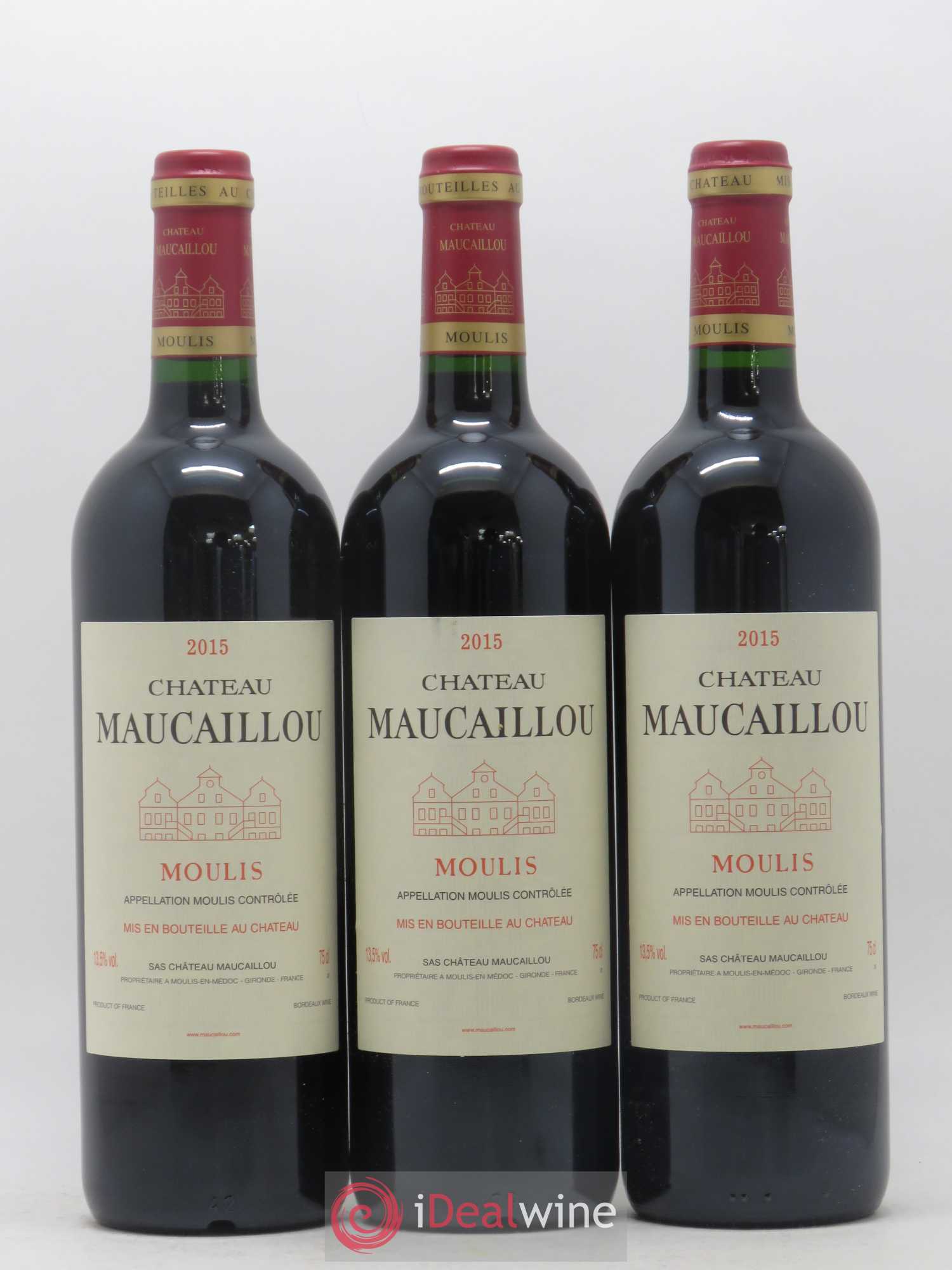 Château Maucaillou 2015 - Lot de 6 bouteilles - 1