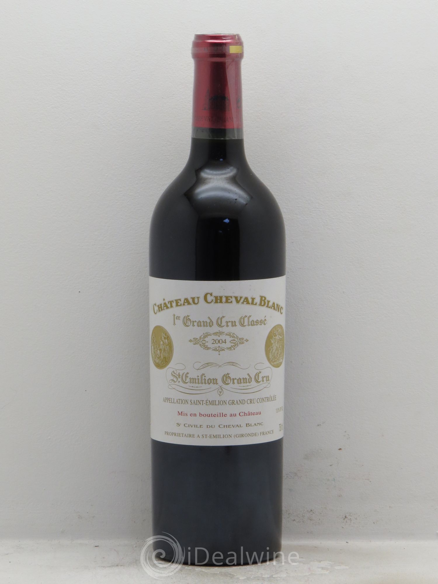 Château Cheval Blanc 1er Grand Cru Classé A 2004 - Lot de 1 bouteille - 0