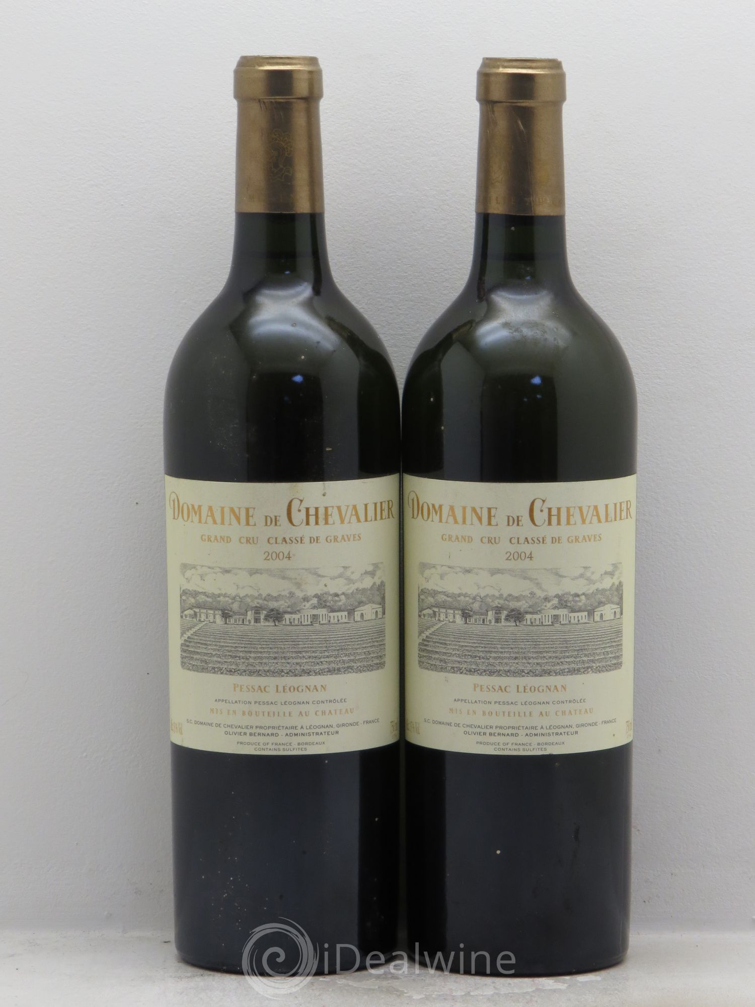 Domaine de Chevalier Cru Classé de Graves 2004 - Lot de 2 bouteilles - 0
