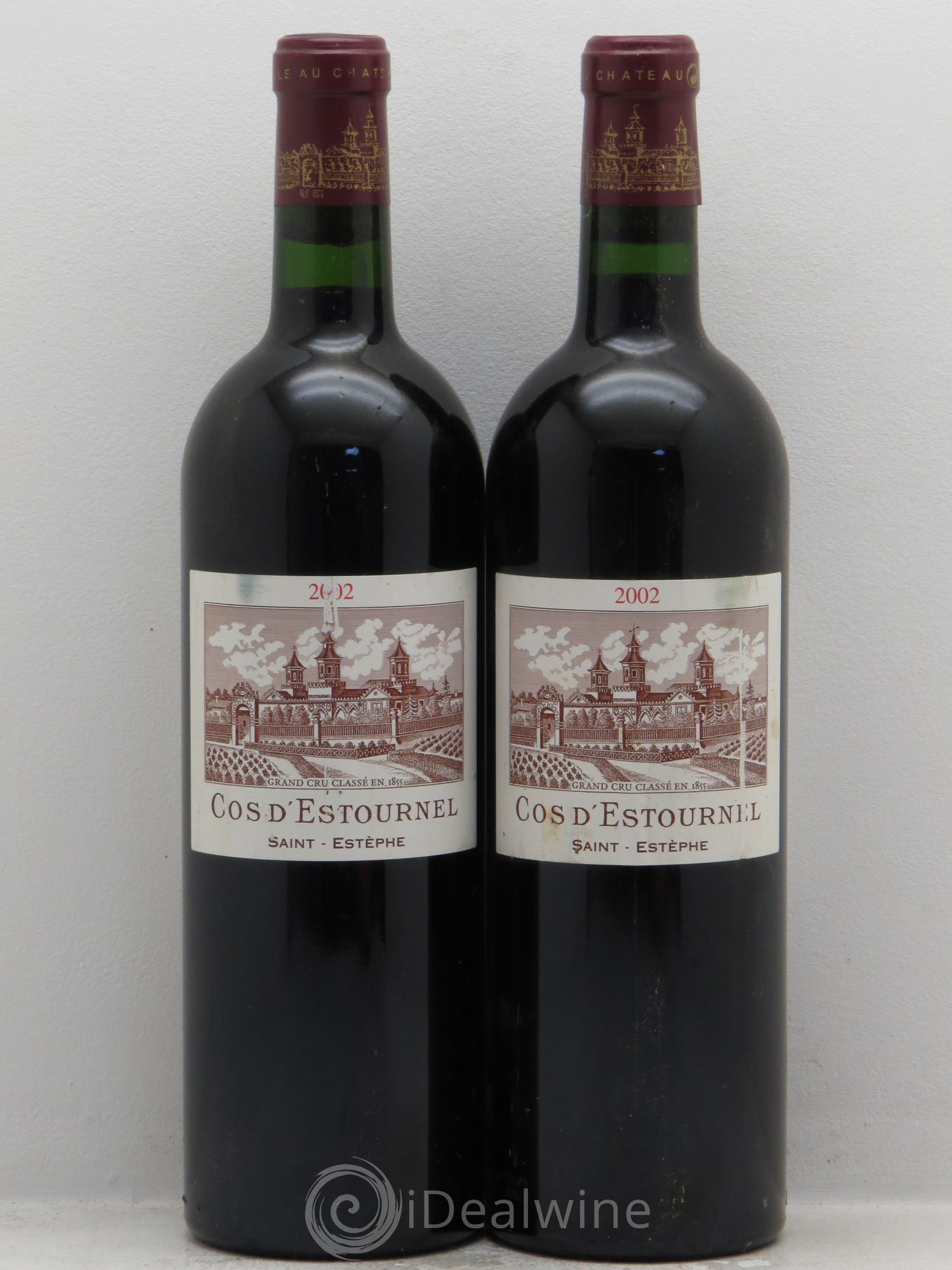 Cos d'Estournel 2ème Grand Cru Classé 2002 - Lot de 2 bouteilles - 0