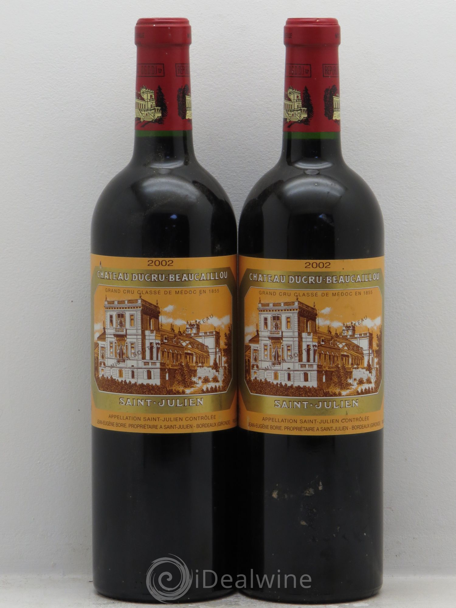 Château Ducru Beaucaillou 2ème Grand Cru Classé 2002 - Lot de 2 bouteilles - 0
