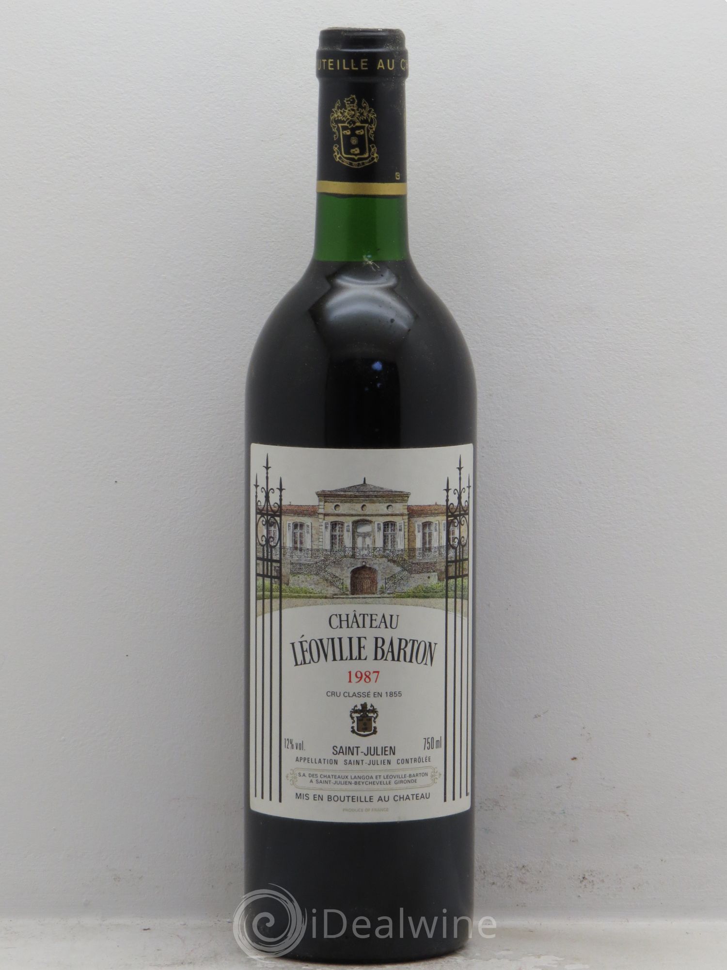 Château Léoville Barton 2ème Grand Cru Classé 1987 - Lot de 12 bouteilles - 0