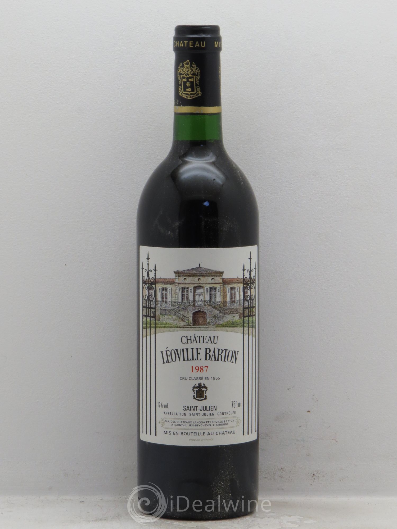 Château Léoville Barton 2ème Grand Cru Classé 1987 - Lot de 6 bouteilles - 0