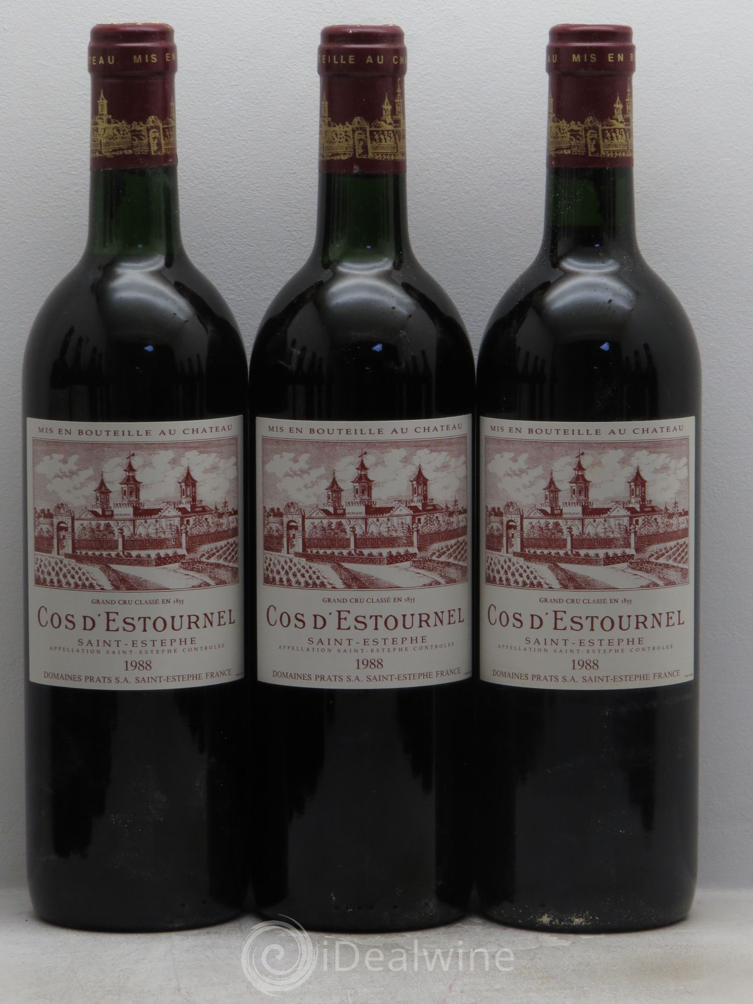 Cos d'Estournel 2ème Grand Cru Classé 1988 - Lot de 12 bouteilles - 1