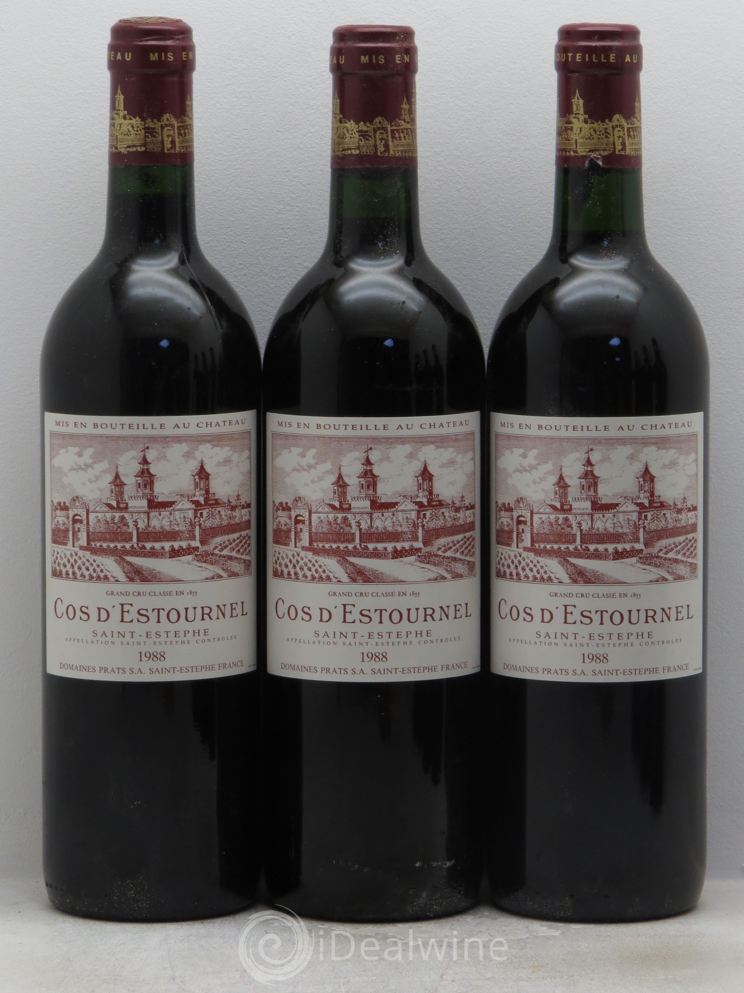 Cos d'Estournel 2ème Grand Cru Classé 1988 - Lot de 12 bouteilles - 3