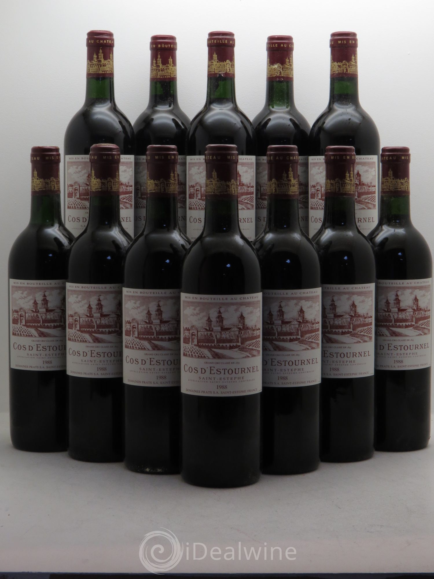 Cos d'Estournel 2ème Grand Cru Classé 1988 - Lot de 12 bouteilles - 0