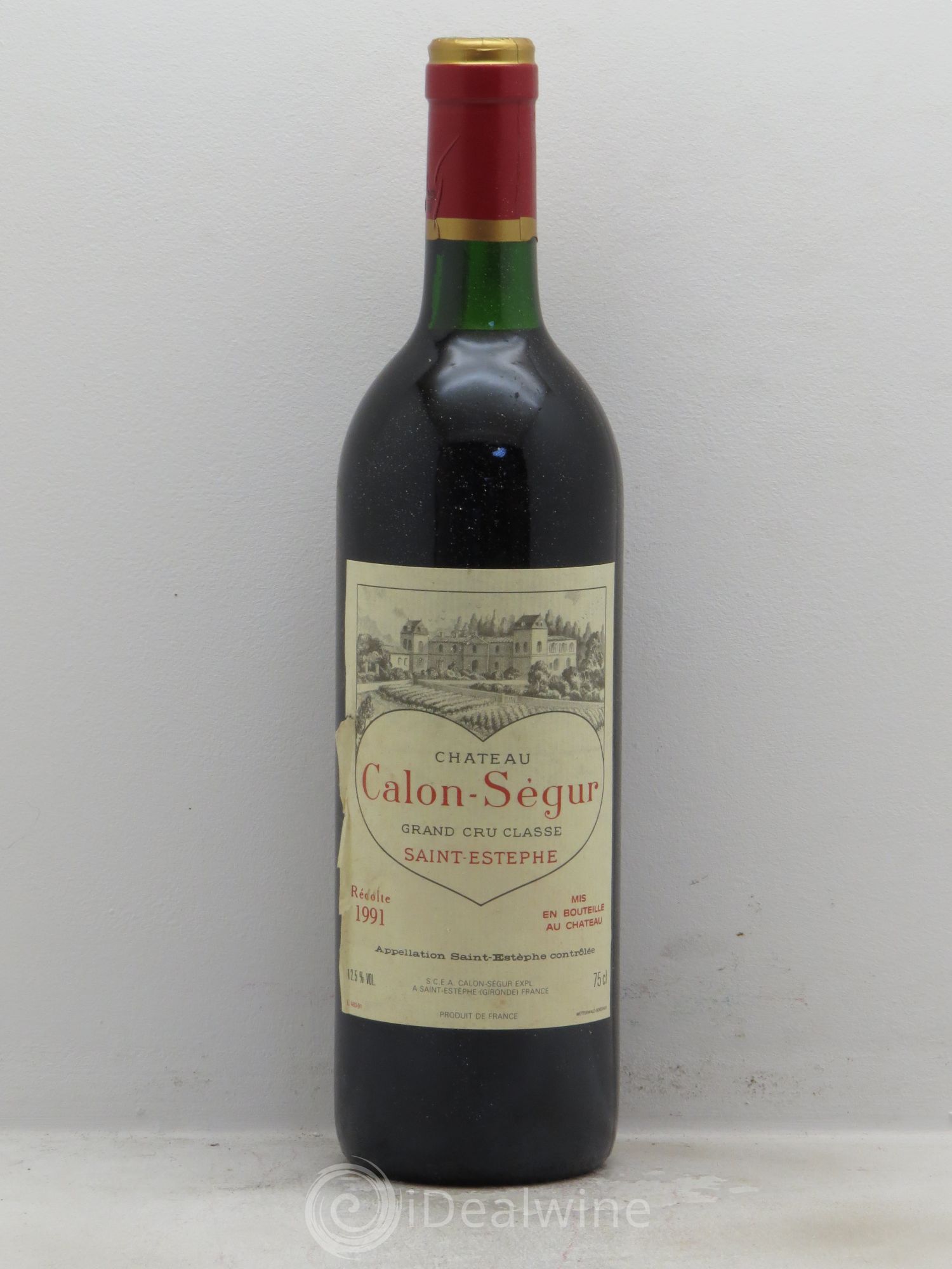 Château Calon Ségur 3ème Grand Cru Classé 1991 - Lot de 6 bouteilles - 0