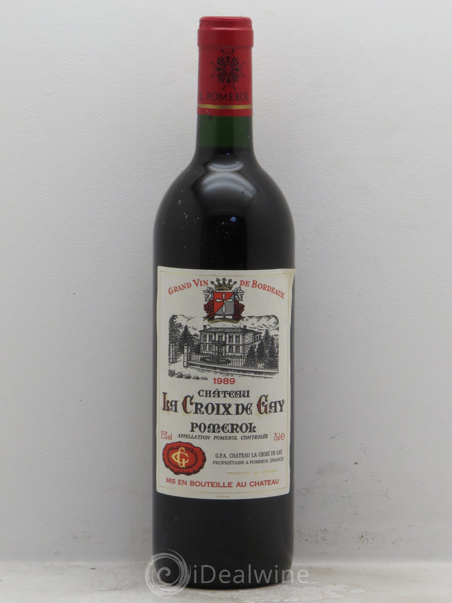 Château la Croix de Gay (sans prix de réserve) 1989 - Lot de 6 bouteilles - 0