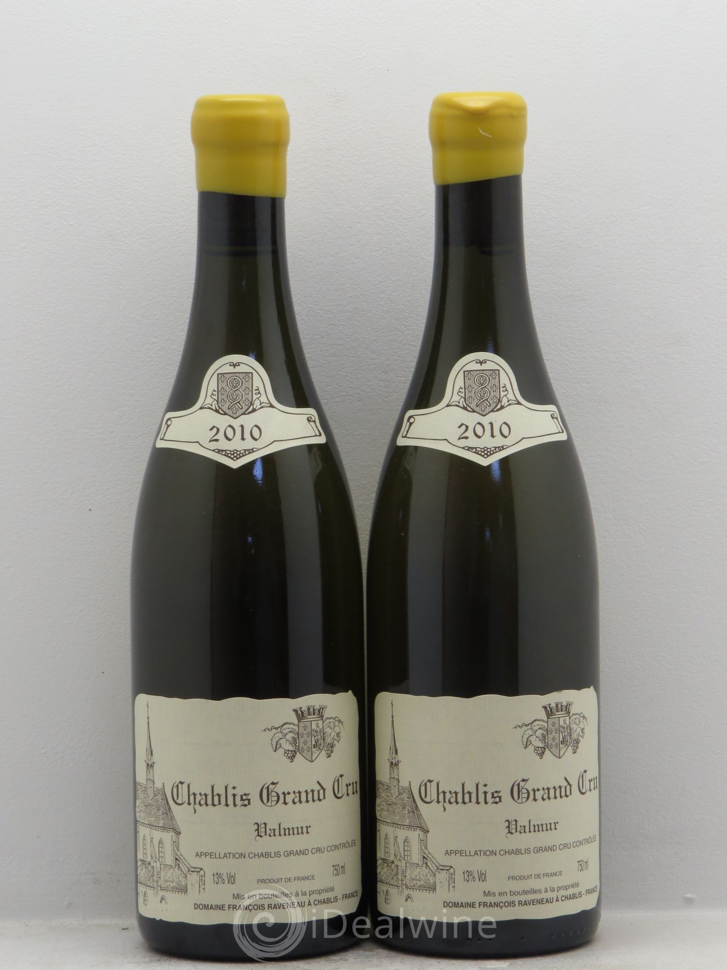 Chablis Grand Cru Valmur Raveneau (Domaine) 2010 - Lot de 2 bouteilles - 0