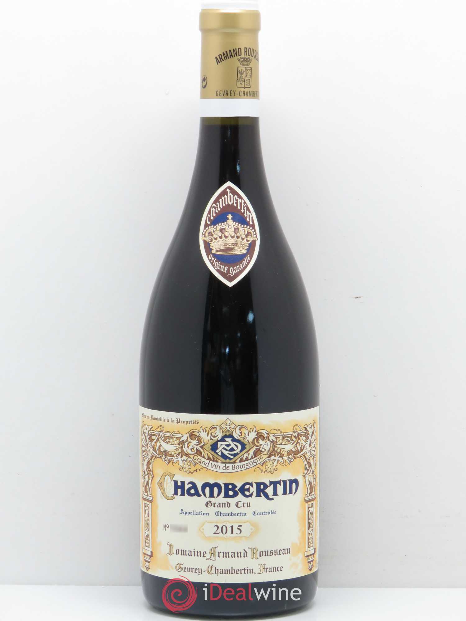 Chambertin Grand Cru Armand Rousseau (Domaine) 2015 - Lot de 1 bouteille - 0