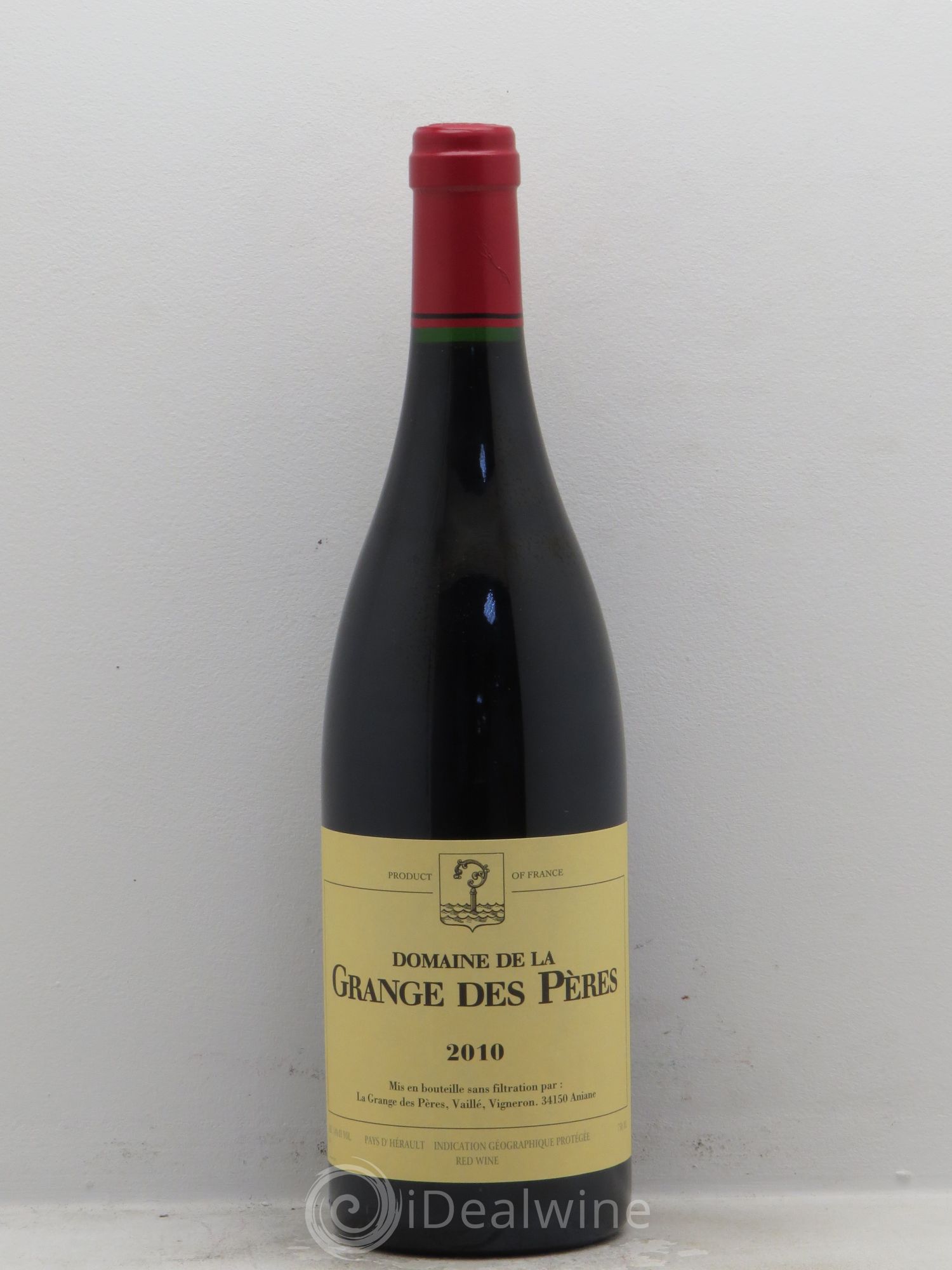 Pays d'Hérault Grange des Pères Laurent Vaillé 2010 - Lot de 6 bouteilles - 0