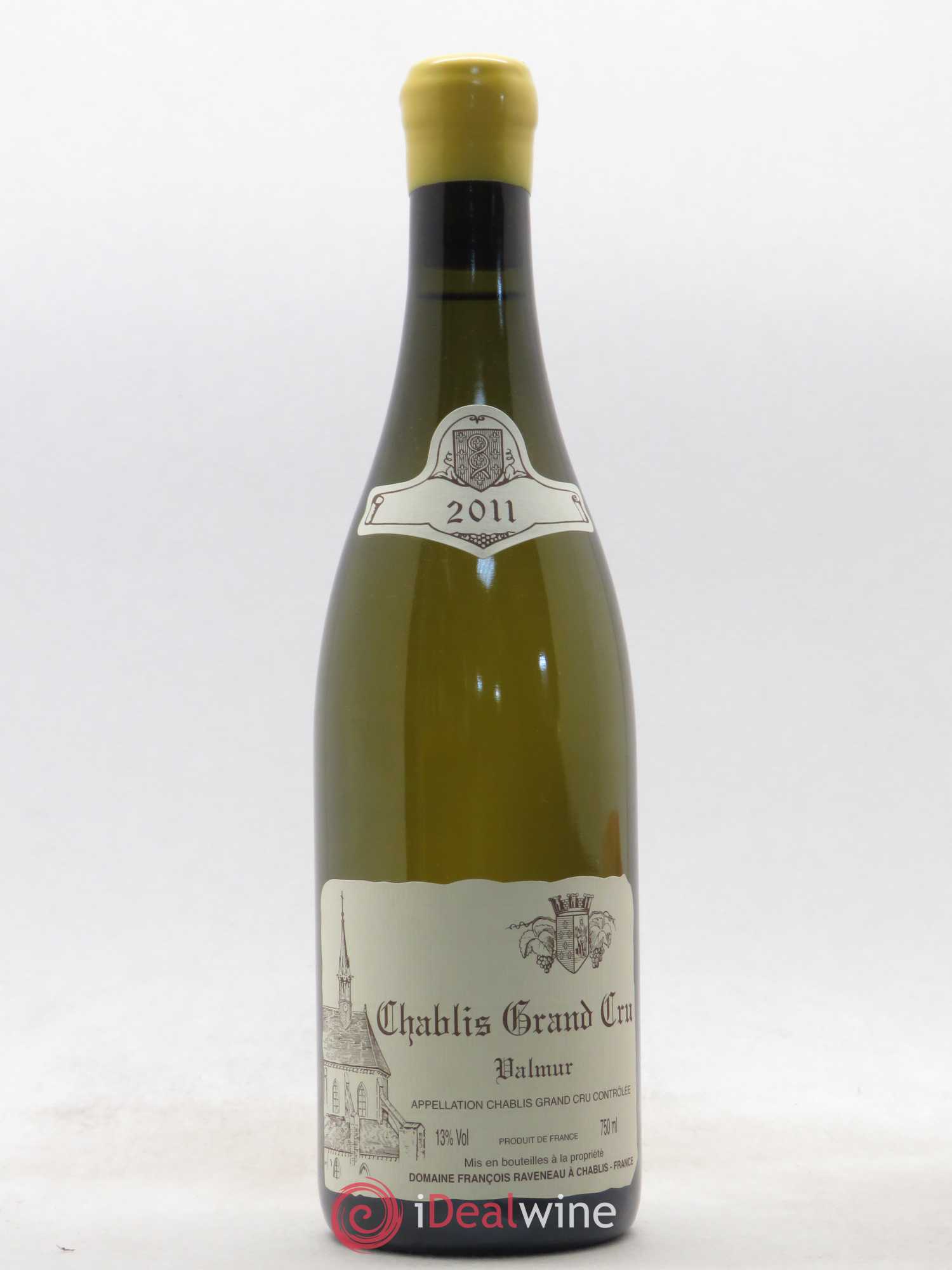 Chablis Grand Cru Valmur Raveneau (Domaine) 2011 - Lot de 1 bouteille - 0