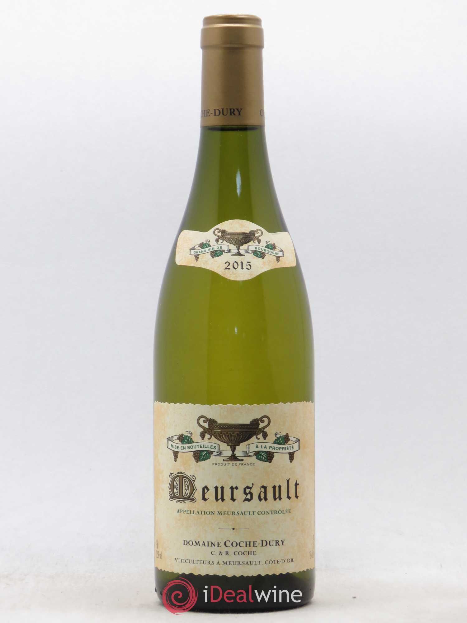 Meursault Coche Dury (Domaine) 2015 - Lot de 1 bouteille - 0