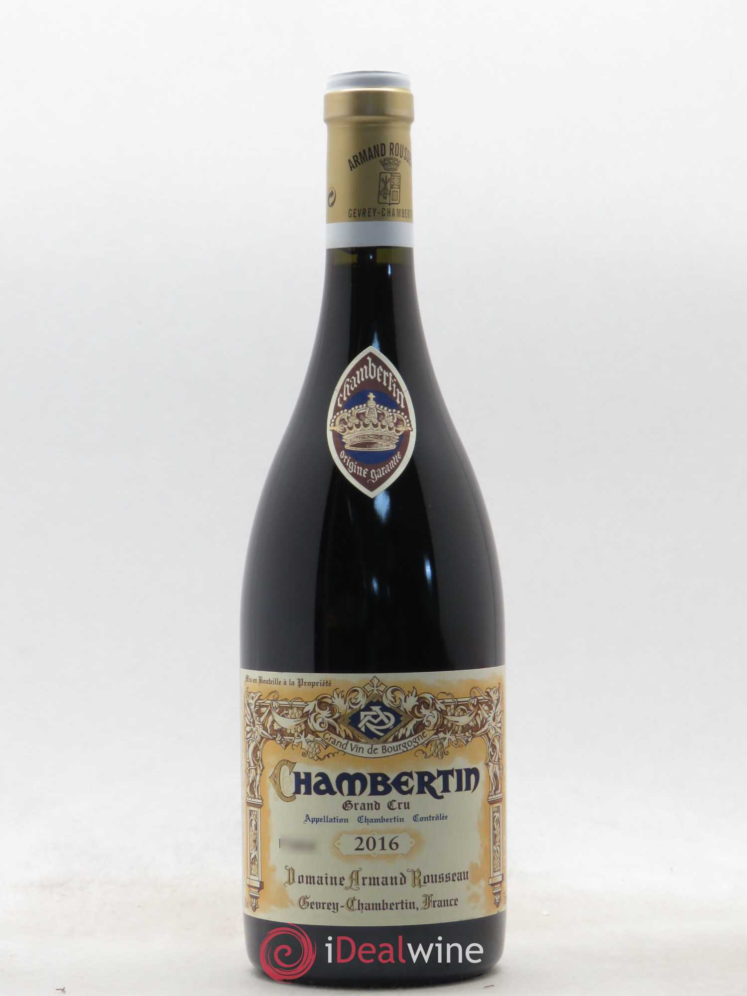 Chambertin Grand Cru Armand Rousseau (Domaine) 2016 - Lot de 1 bouteille - 0