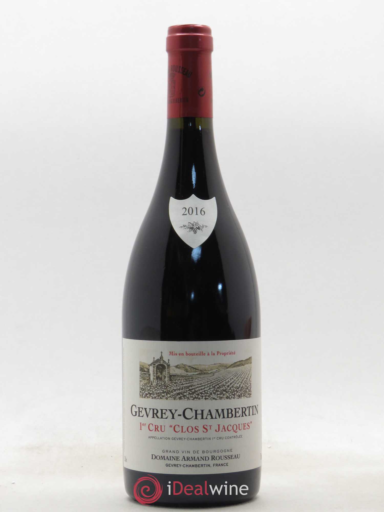 Gevrey-Chambertin 1er Cru Clos Saint-Jacques Armand Rousseau (Domaine) 2016 - Lot de 1 bouteille - 0