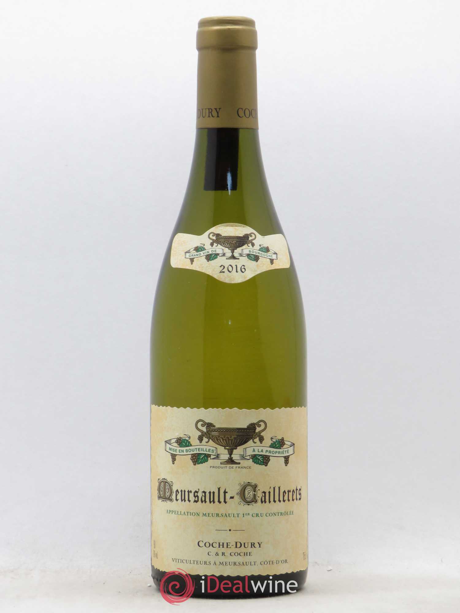 Meursault 1er Cru Caillerets Coche Dury (Domaine) 2016 - Lot de 1 bouteille - 0