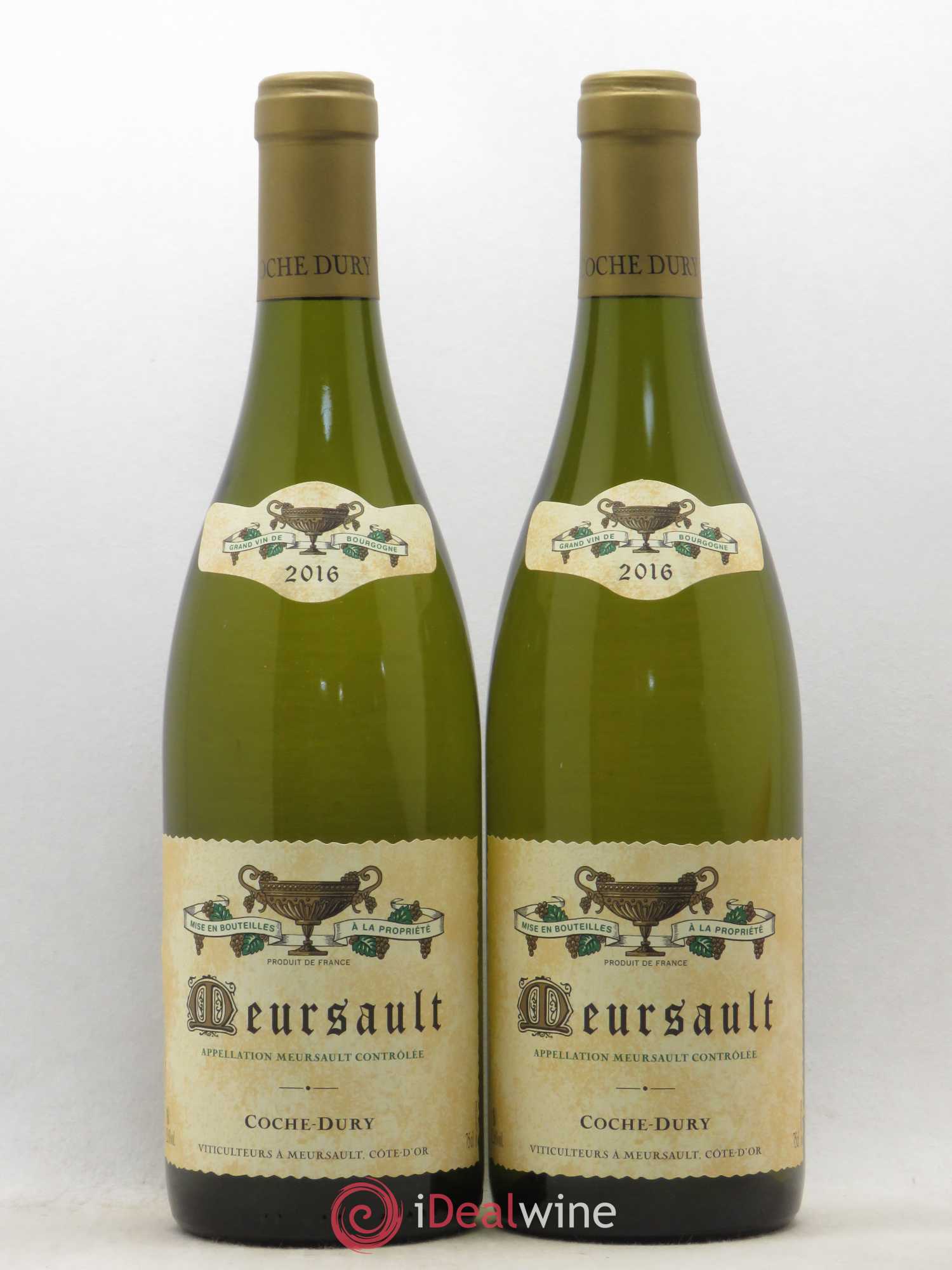 Meursault Coche Dury (Domaine) 2016 - Lot de 2 bouteilles - 0
