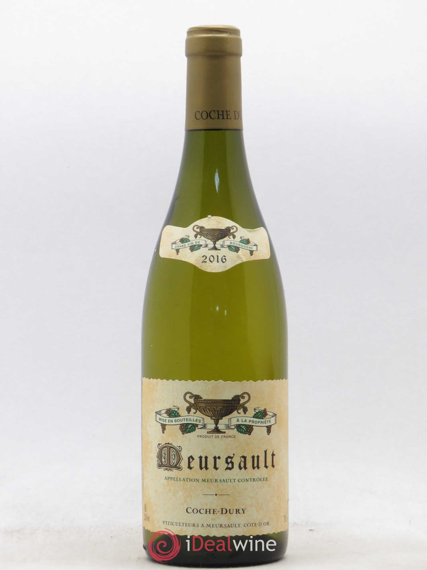 Meursault Coche Dury (Domaine) 2016 - Lot de 1 bouteille - 0