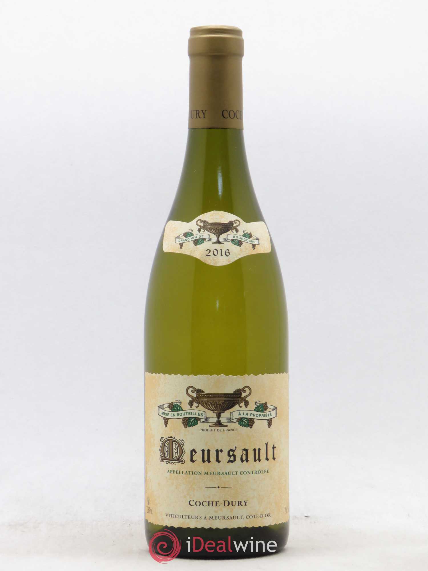 Meursault Coche Dury (Domaine) 2016 - Lot de 1 bouteille - 0