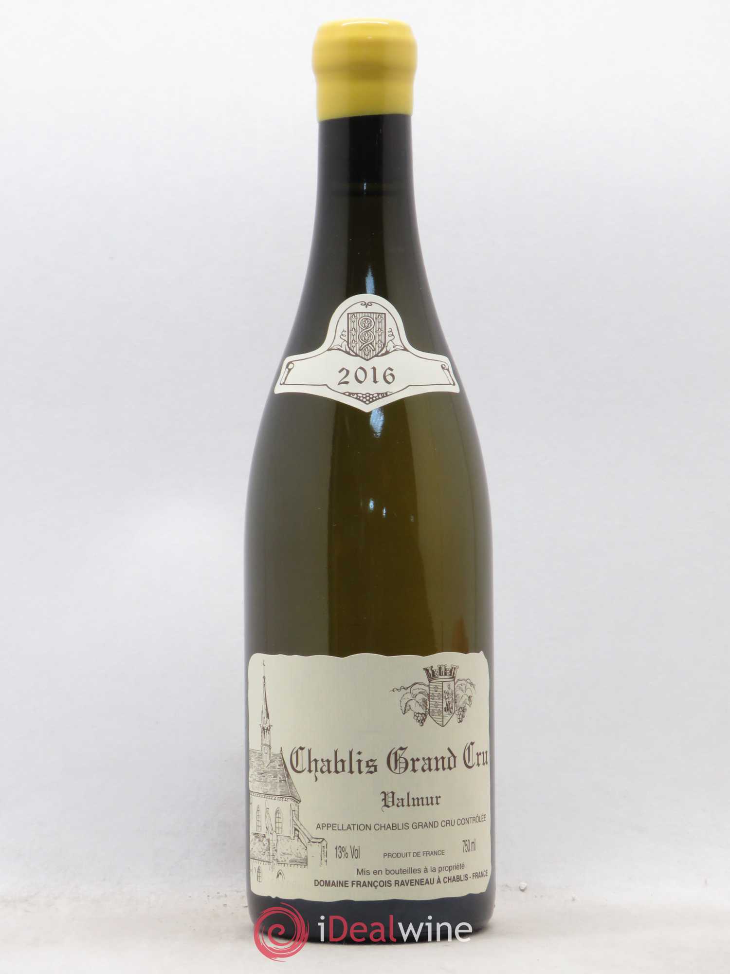 Chablis Grand Cru Valmur Raveneau (Domaine) 2016 - Lot de 1 bouteille - 0
