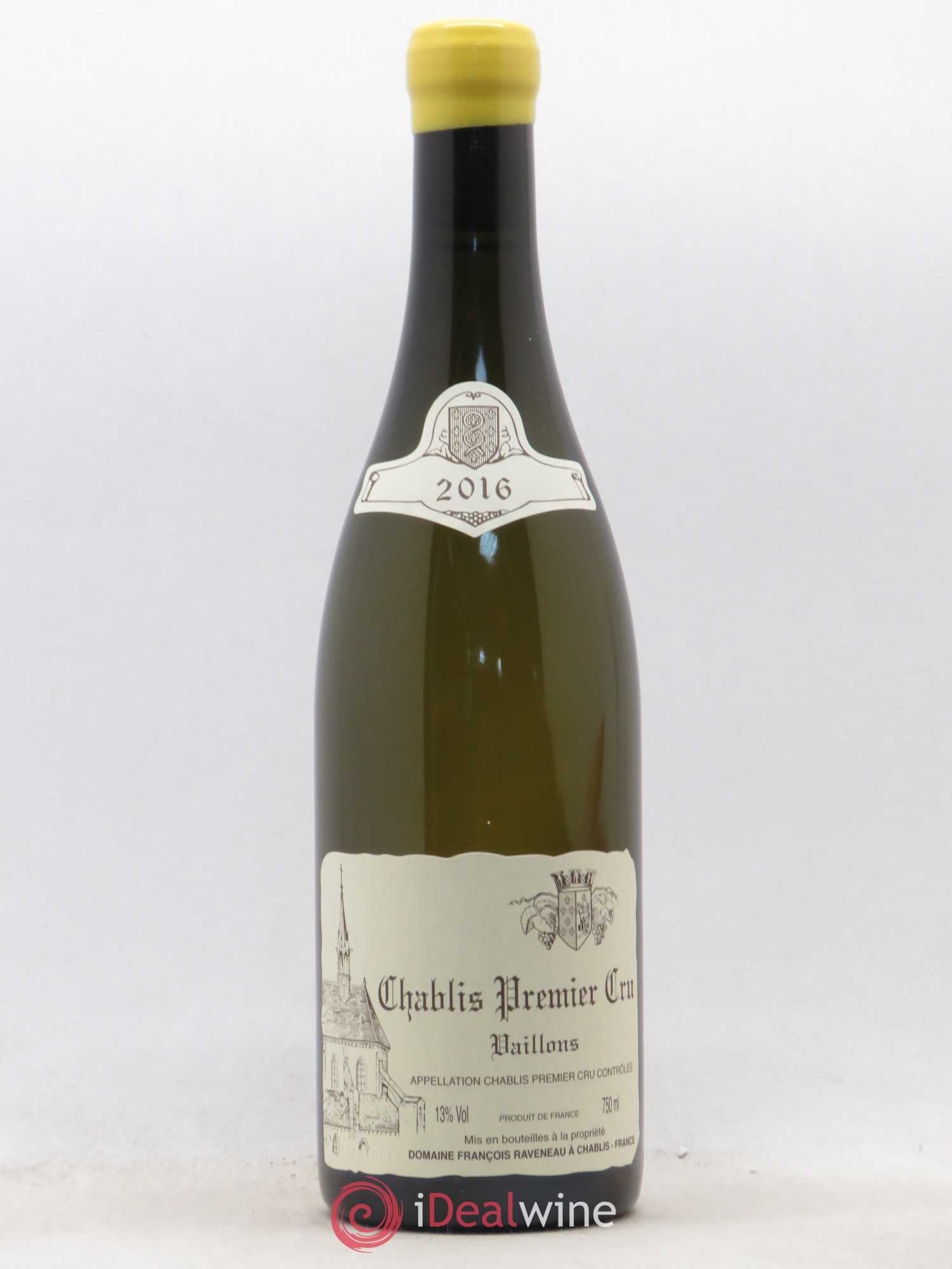 Chablis 1er Cru Vaillons Raveneau (Domaine) 2016 - Lot de 1 bouteille - 0