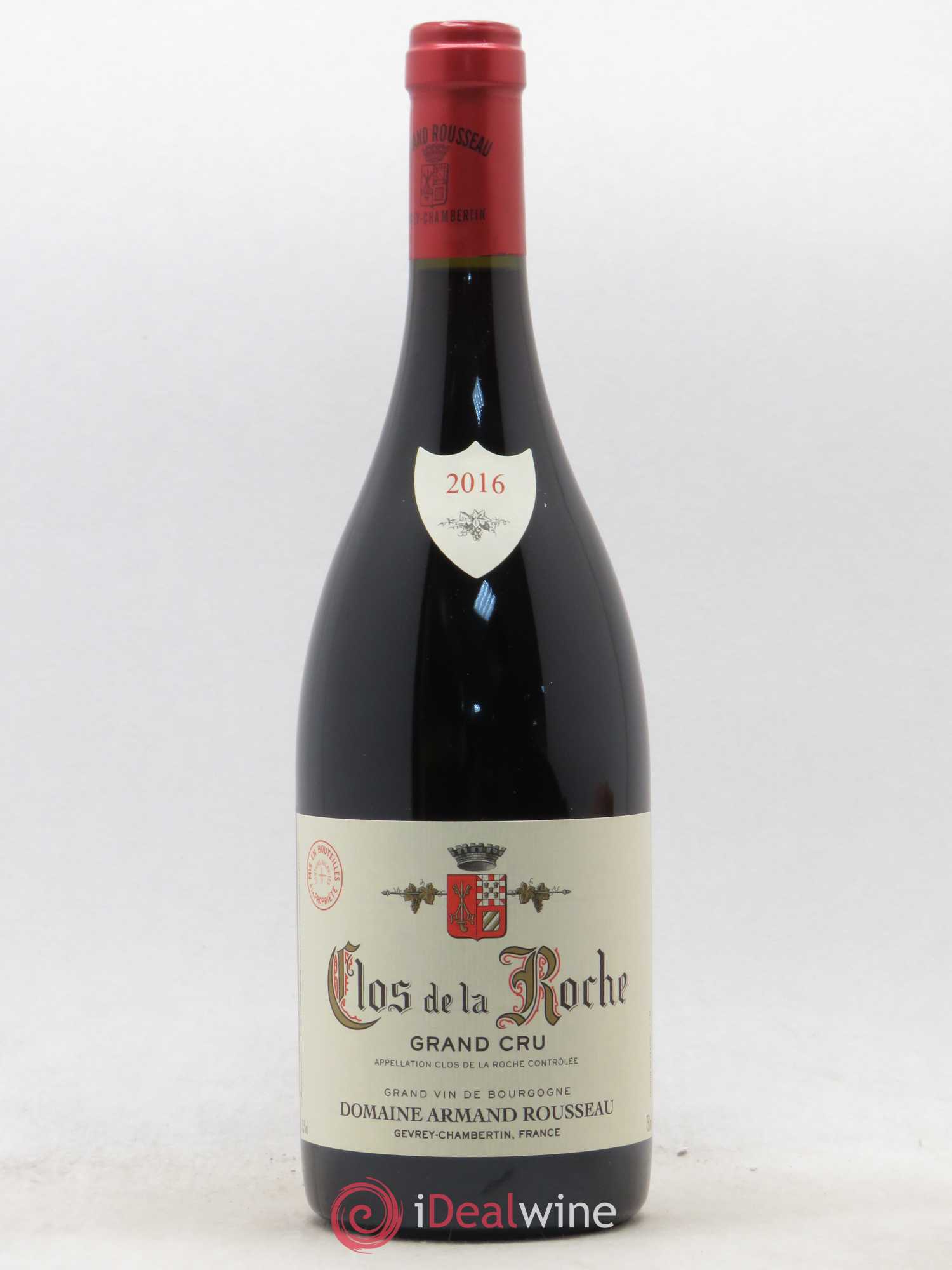 Clos de la Roche Grand Cru Armand Rousseau (Domaine) 2016 - Lot de 1 bouteille - 0