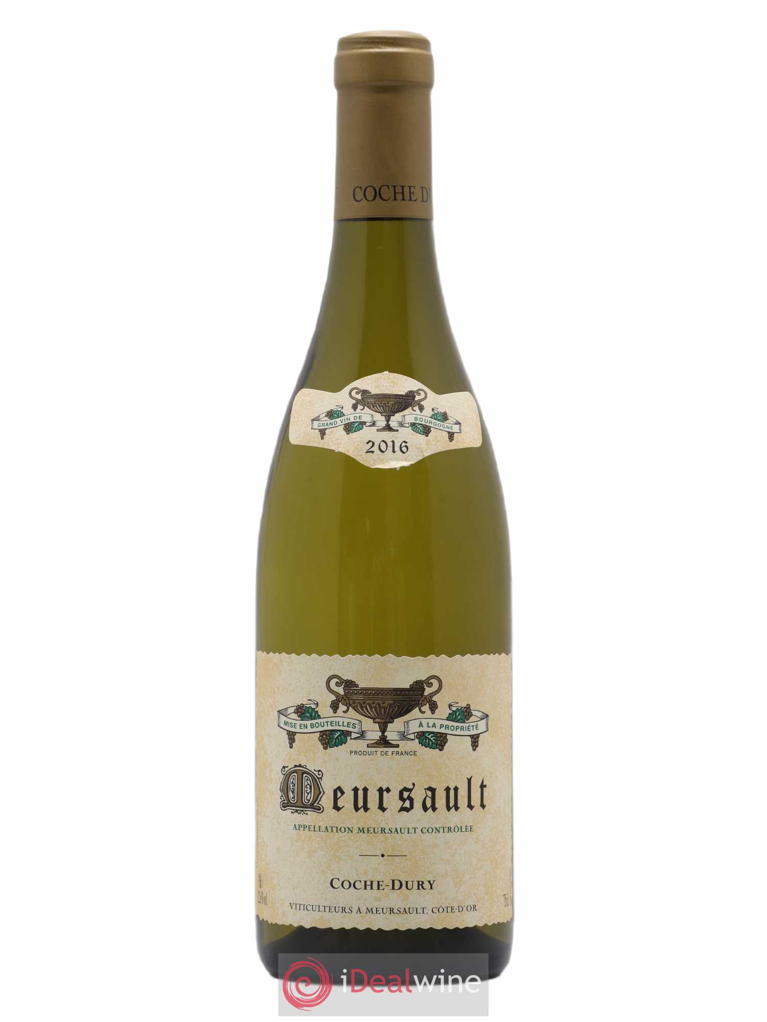 Meursault Coche Dury (Domaine) 2016 - Lot de 1 bouteille - 0