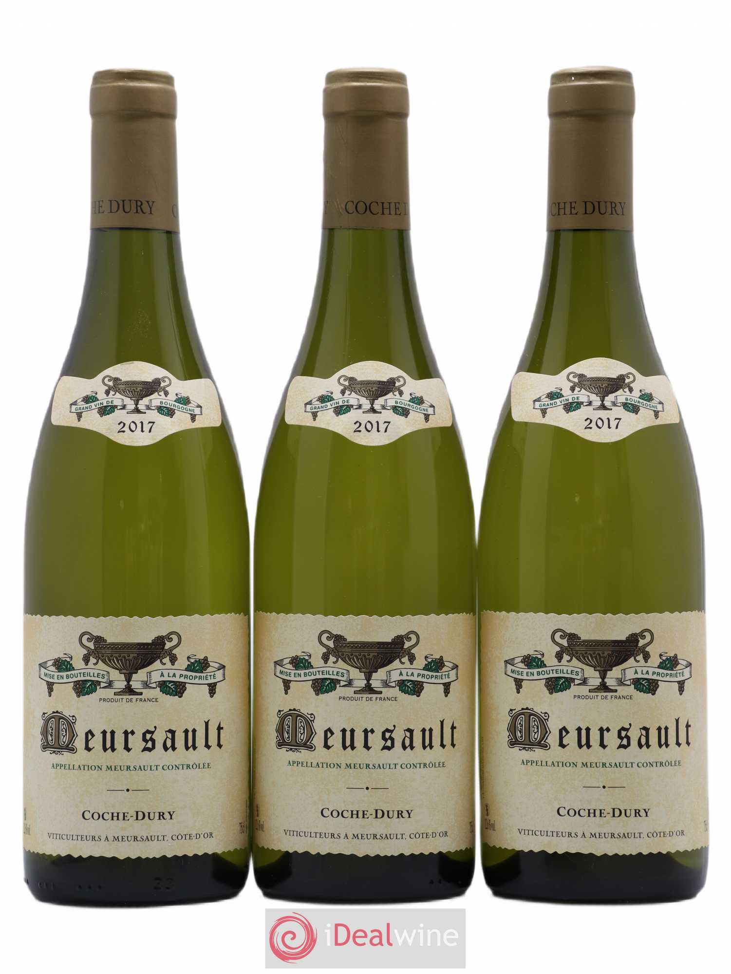 Meursault Coche Dury (Domaine) 2017 - Lot de 3 bouteilles - 0