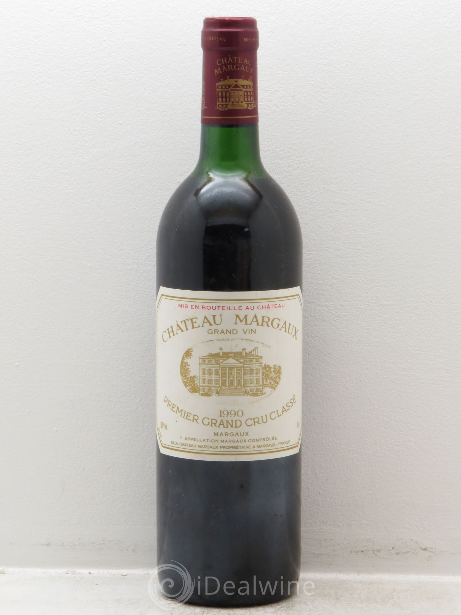 Château Margaux 1er Grand Cru Classé 1990 - Lot de 1 bouteille - 0