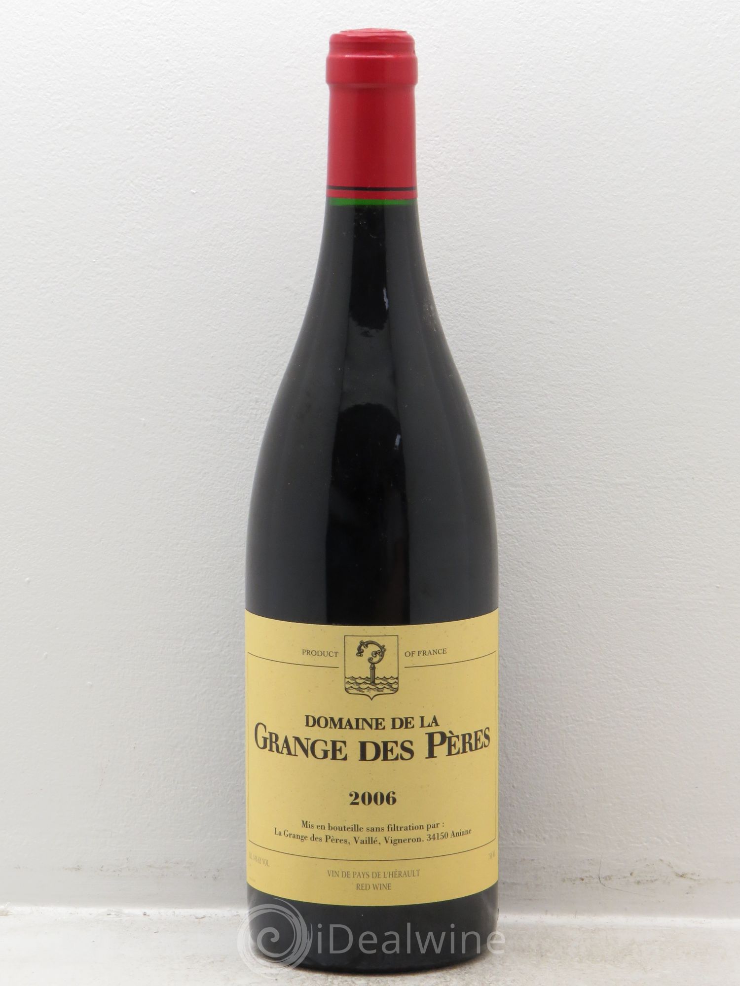Pays d'Hérault Grange des Pères Laurent Vaillé 2006 - Lot de 1 bouteille - 0