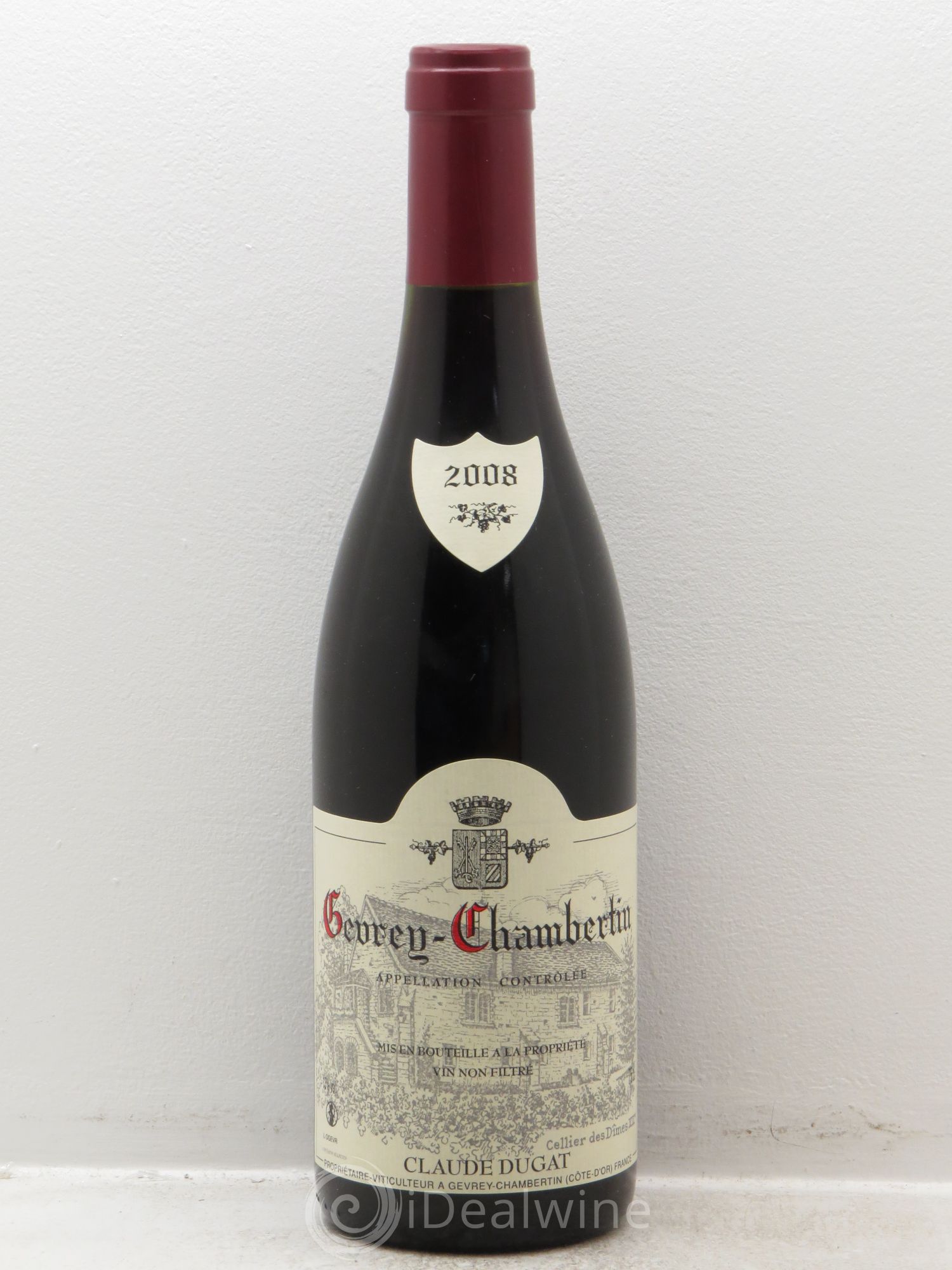 Gevrey-Chambertin Claude Dugat 2008 - Lot de 1 bouteille - 0