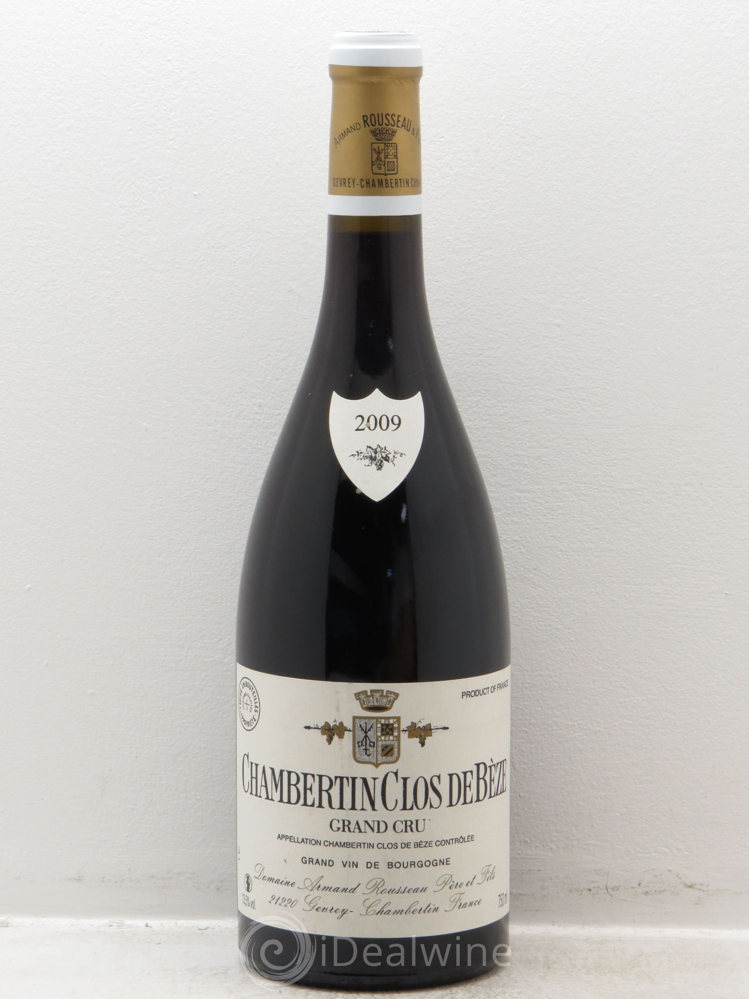 Chambertin Clos de Bèze Grand Cru Armand Rousseau (Domaine) 2009 - Lot de 1 bouteille - 0